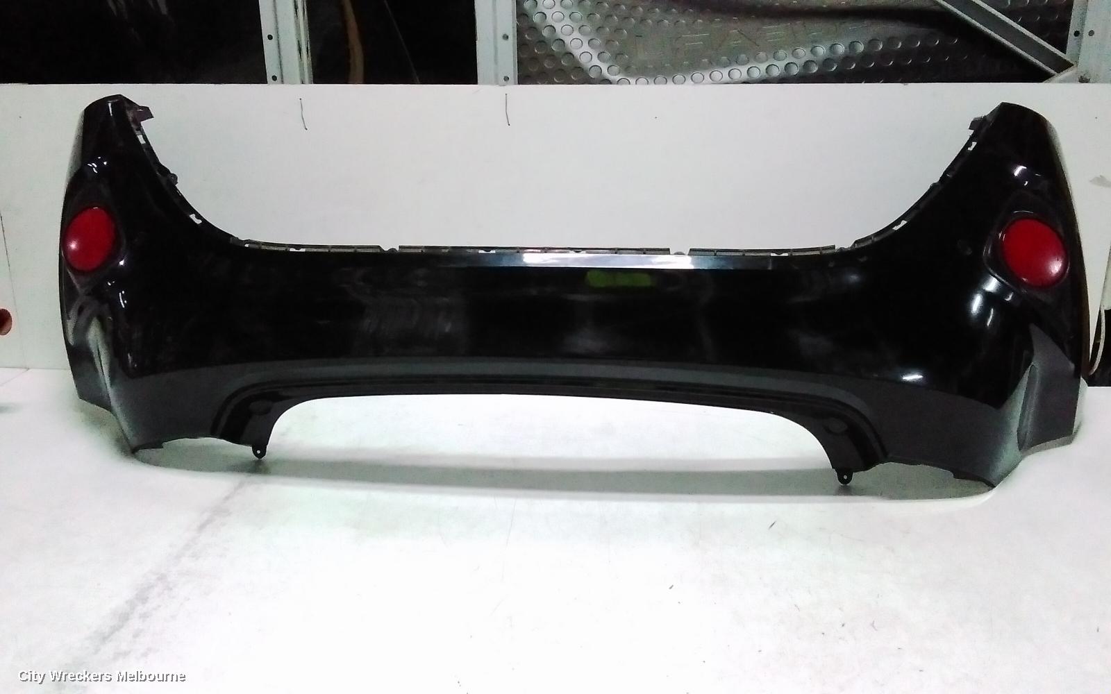 HYUNDAI VELOSTER REAR BUMPER, FS, BUMPER BAR (2 PIECE), TURBO TYPE, 06/2012 - 02/2018