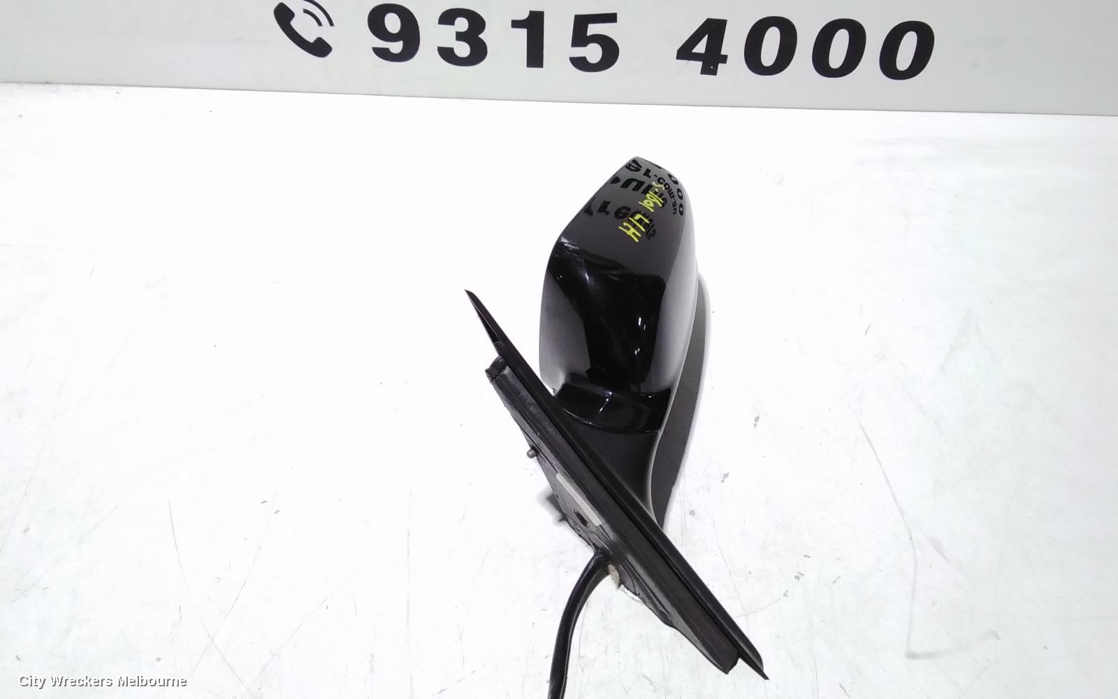 VOLKSWAGEN PASSAT LEFT DOOR MIRROR, 3B/GP, MANUAL FOLDING TYPE (1 PLUG 5 WIRE), 03/1997 - 11/2005