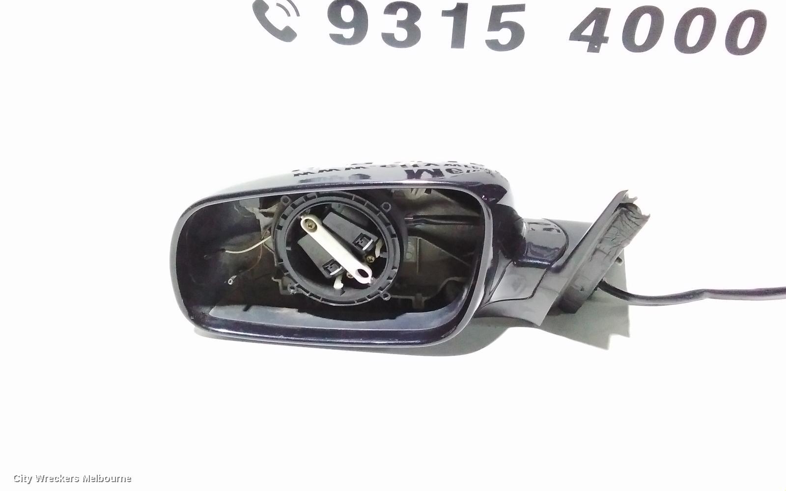VOLKSWAGEN PASSAT LEFT DOOR MIRROR, 3B/GP, MANUAL FOLDING TYPE (1 PLUG 5 WIRE), 03/1997 - 11/2005