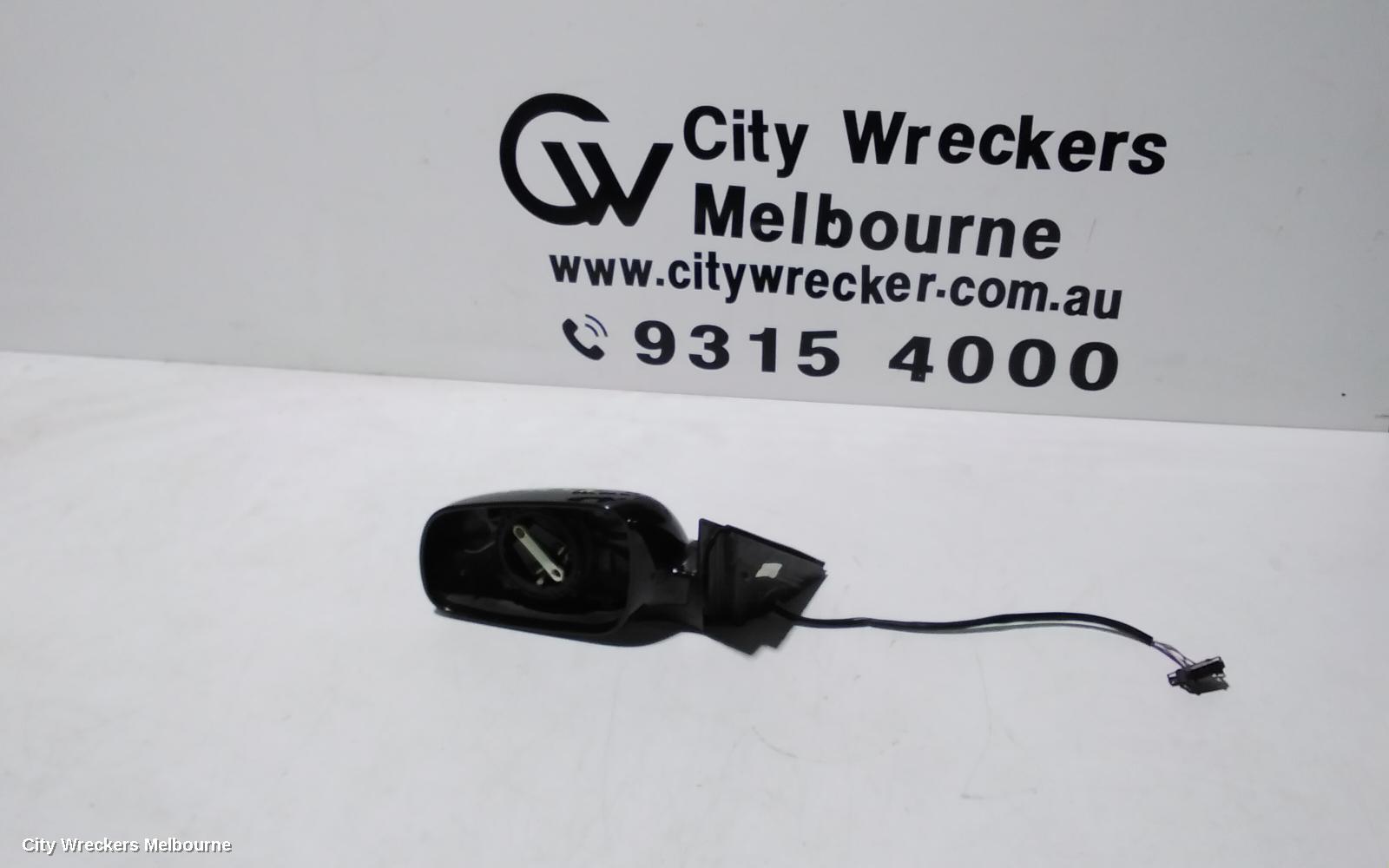 VOLKSWAGEN PASSAT LEFT DOOR MIRROR, 3B/GP, MANUAL FOLDING TYPE (1 PLUG 5 WIRE), 03/1997 - 11/2005