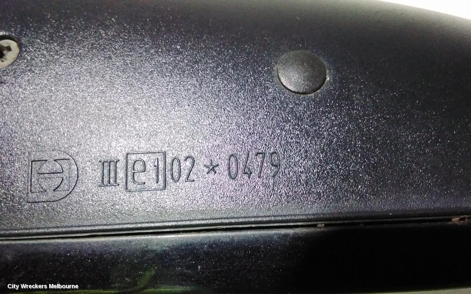 VOLKSWAGEN PASSAT LEFT DOOR MIRROR, 3B/GP, MANUAL FOLDING TYPE (1 PLUG 5 WIRE), 03/1997 - 11/2005