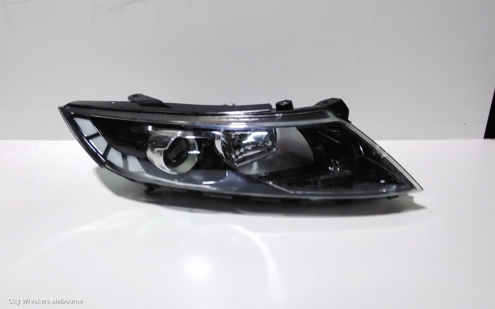 KIA OPTIMA RIGHT HEADLAMP, TF, HALOGEN TYPE, 01/2011 - 09/2013