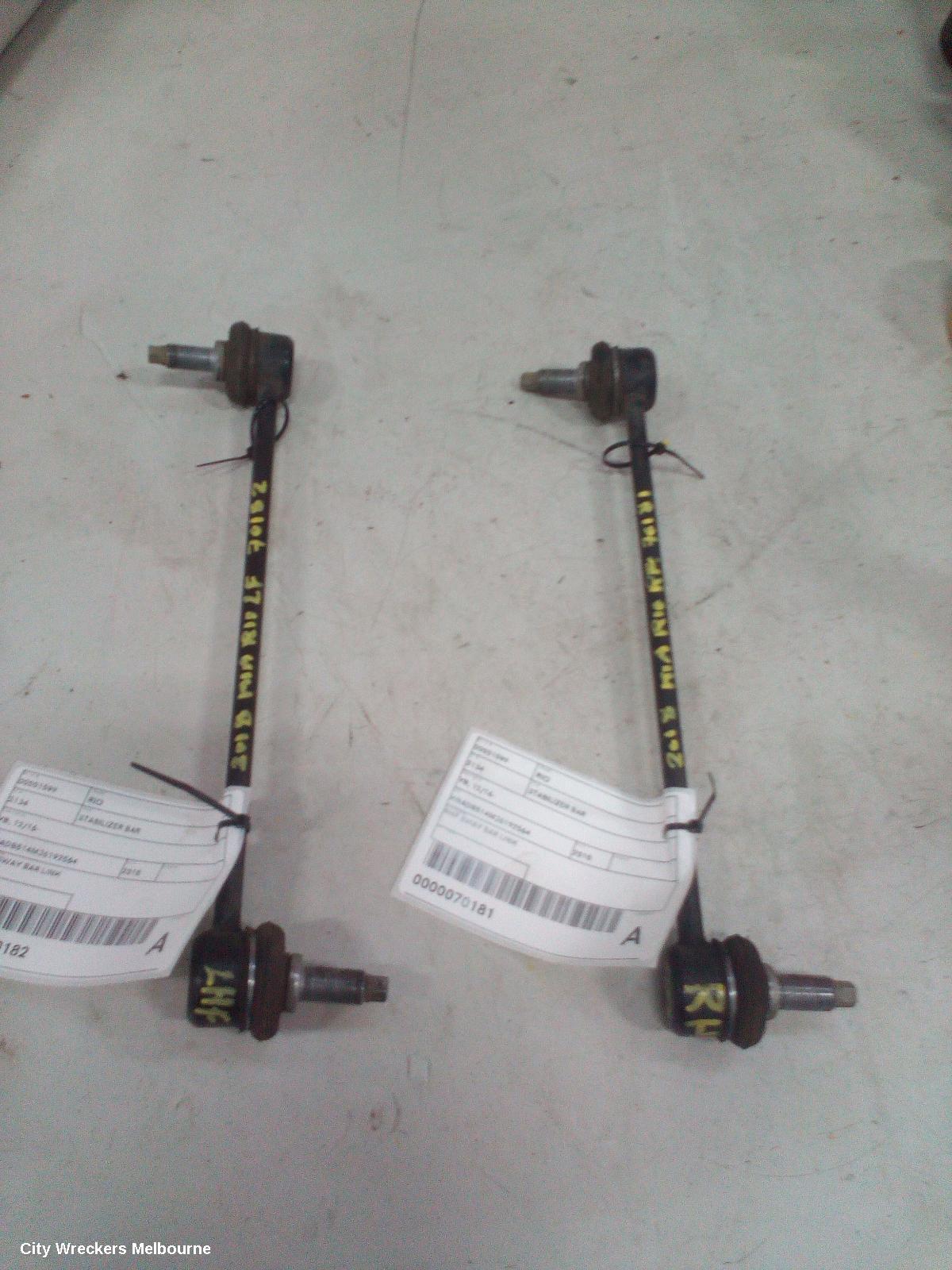 KIA RIO STABILISER BAR, YB, 12/2016 - 06/2023