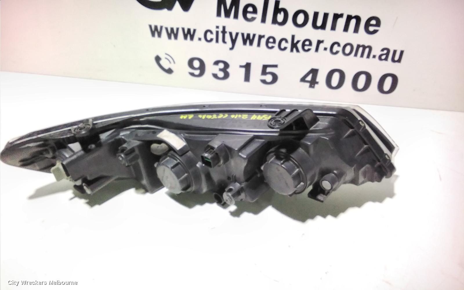 KIA CERATO LEFT HEADLAMP, TD, COUPE, 07/2009 - 03/2013
