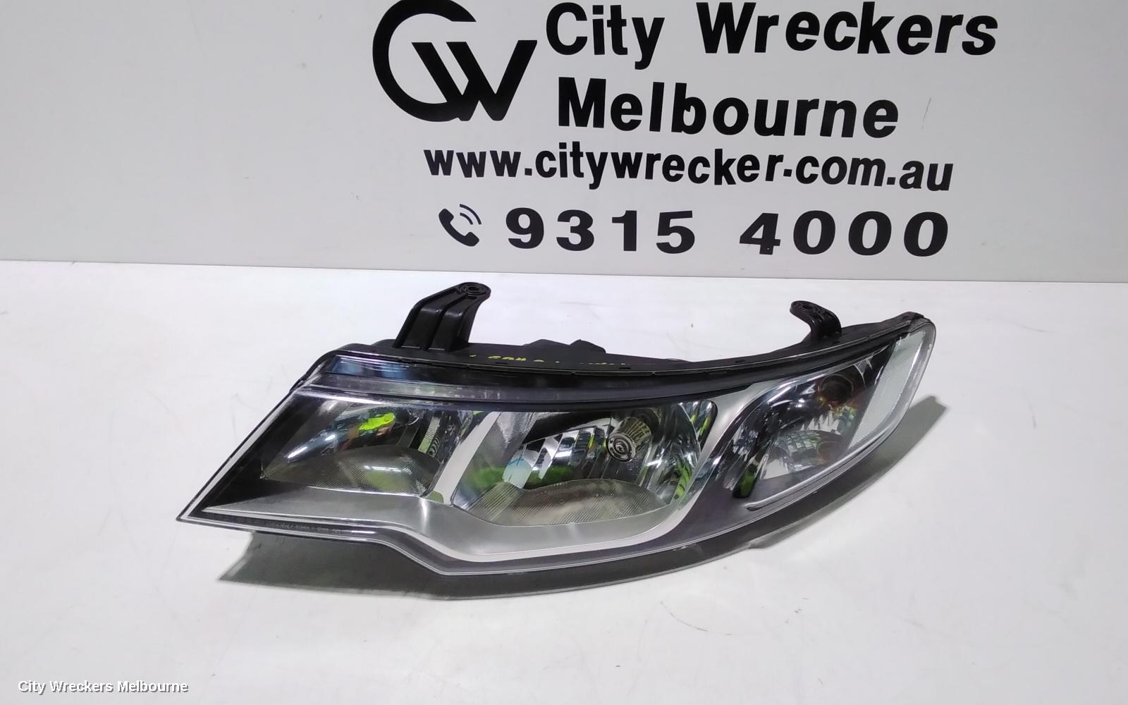 KIA CERATO LEFT HEADLAMP, TD, COUPE, 07/2009 - 03/2013