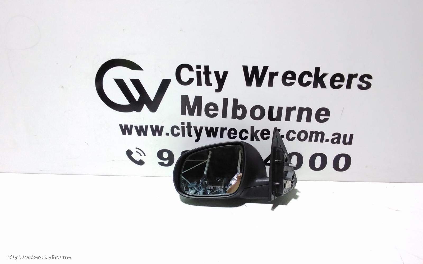 KIA CERATO LEFT DOOR MIRROR, TD, THICK BLINKER TYPE, COUPE/KOUP, 10/2008 - 07/2010