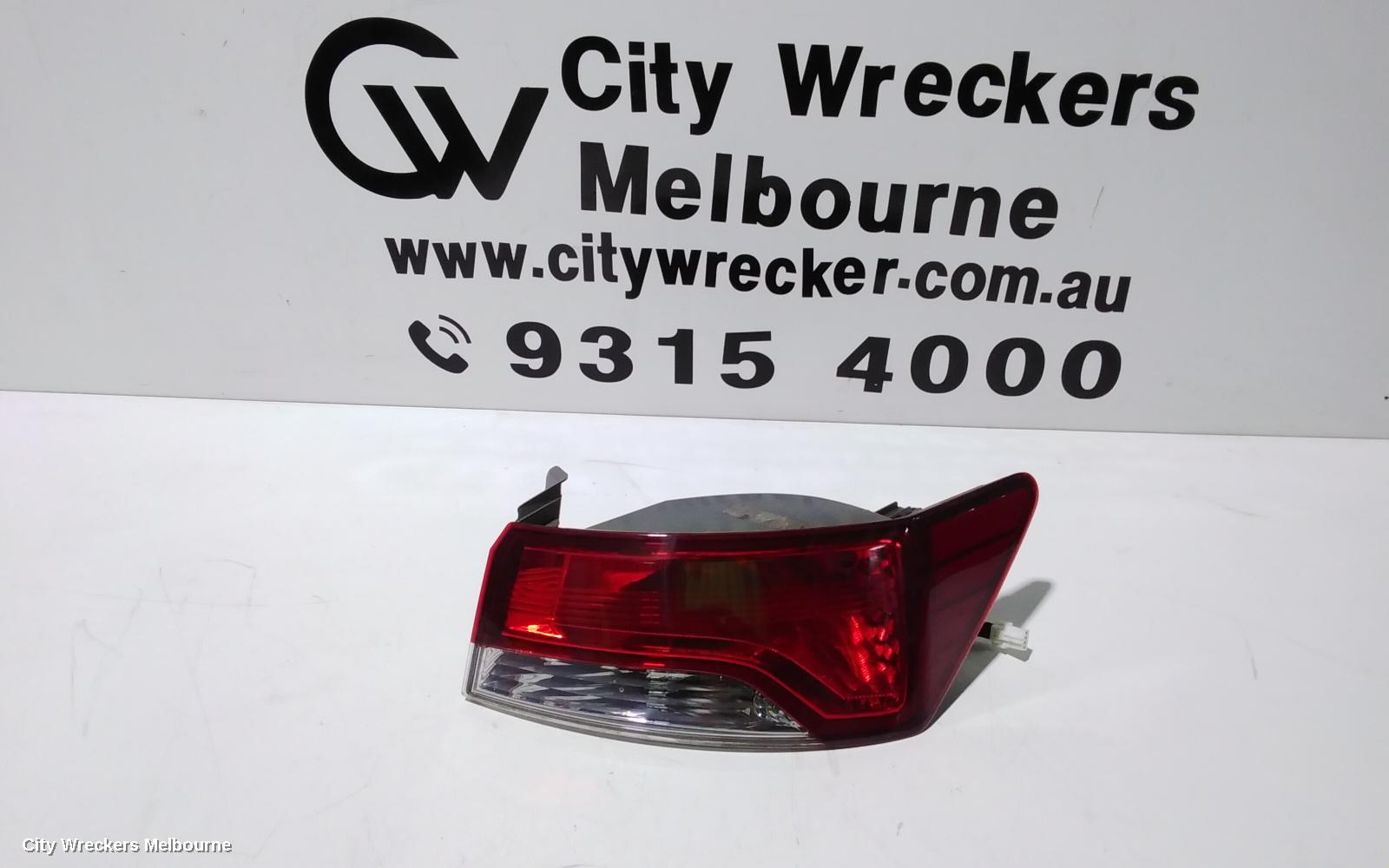 KIA CERATO RIGHT TAILLIGHT, TD, COUPE/KOUP, NON LEDT TYPE, 07/2009 - 09/2011