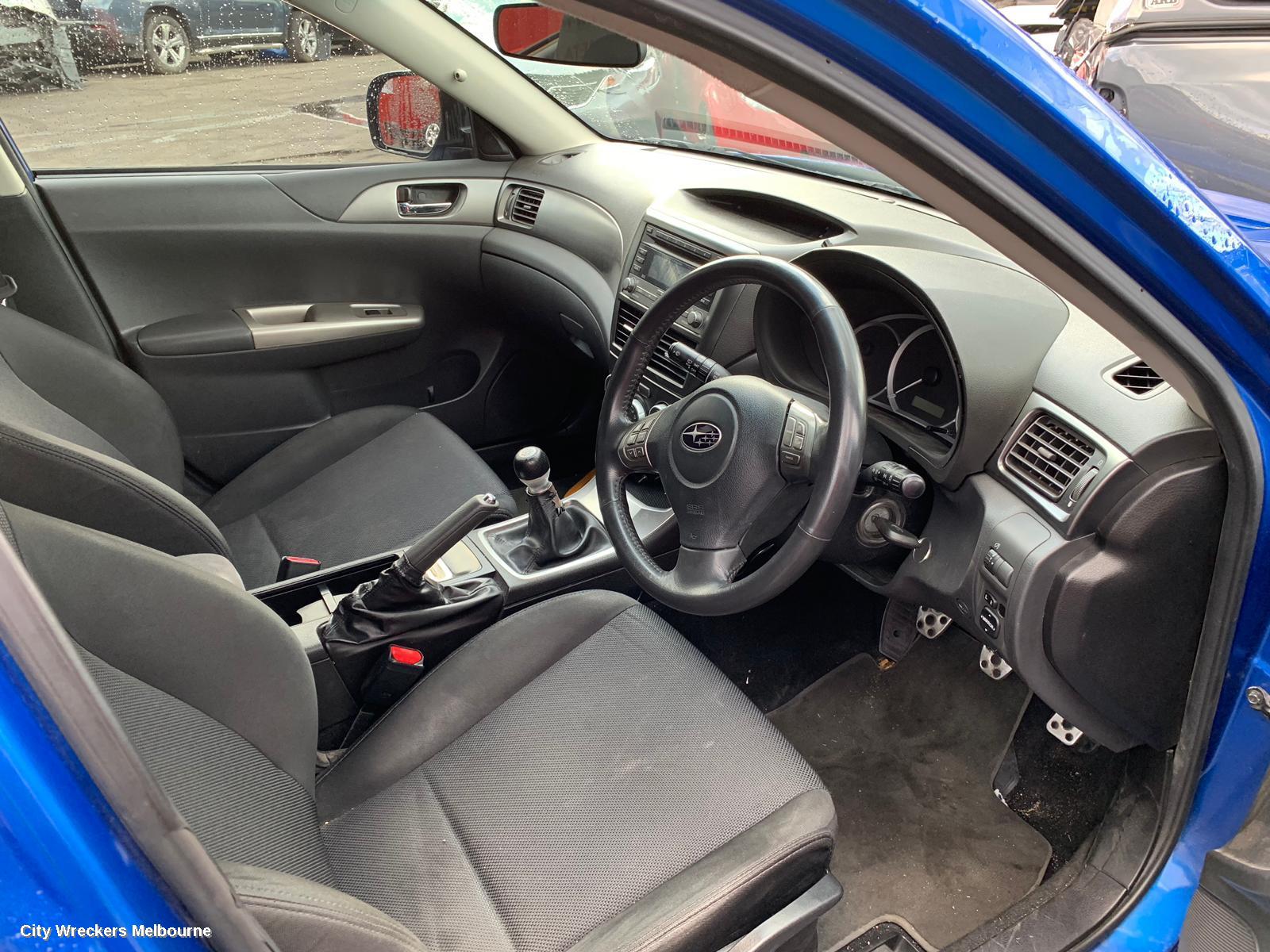 SUBARU IMPREZA PWR DR WIND SWITCH, RH FRONT (MASTER SWITCH), F08, G3, 04/2007 - 12/2013