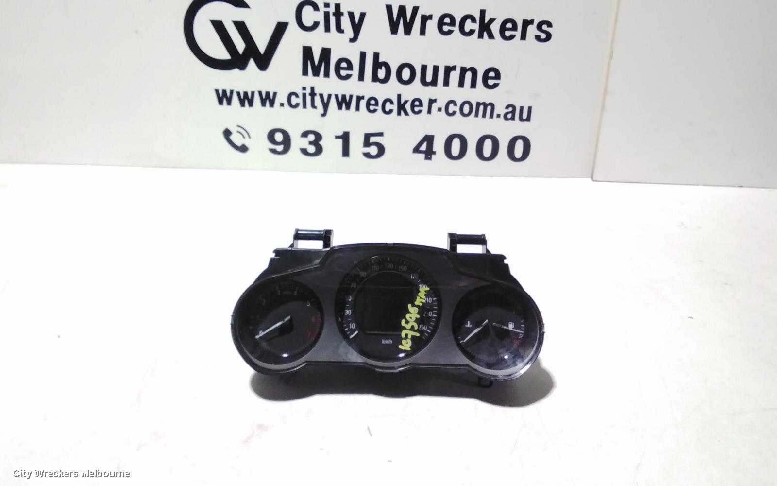 RENAULT MEGANE INSTRUMENT CLUSTER, ANALOG INSTRUMENT CLUSTER, LIFE/ZEN, BFB, 06/2016 - 02/2020