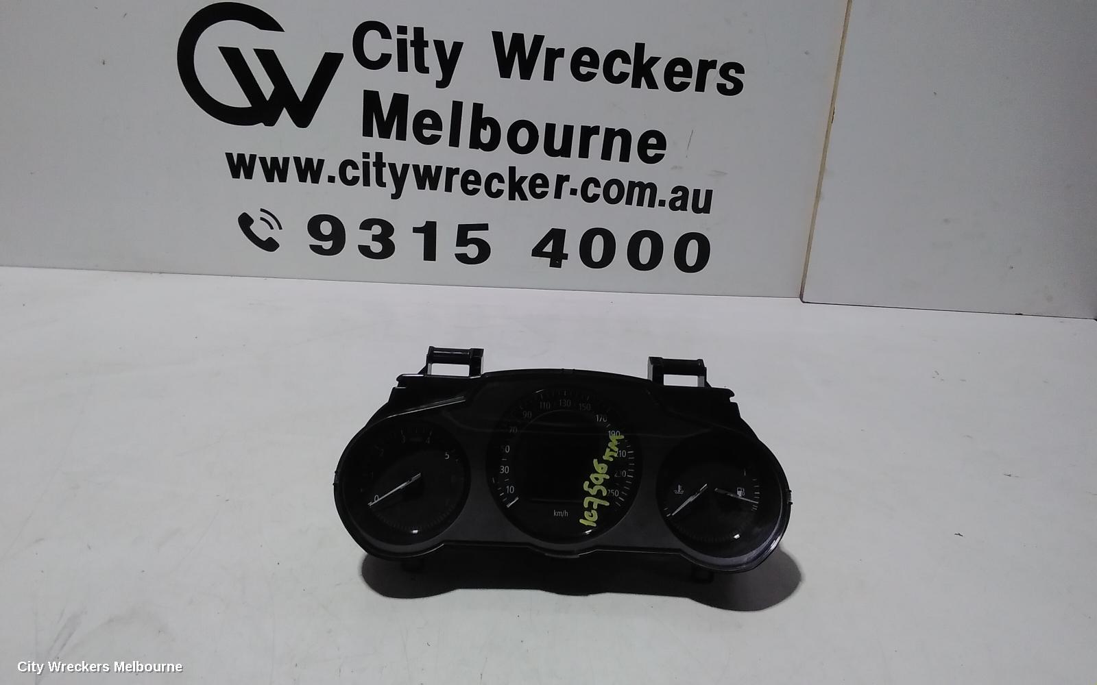 RENAULT MEGANE INSTRUMENT CLUSTER, ANALOG INSTRUMENT CLUSTER, LIFE/ZEN, BFB, 06/2016 - 02/2020
