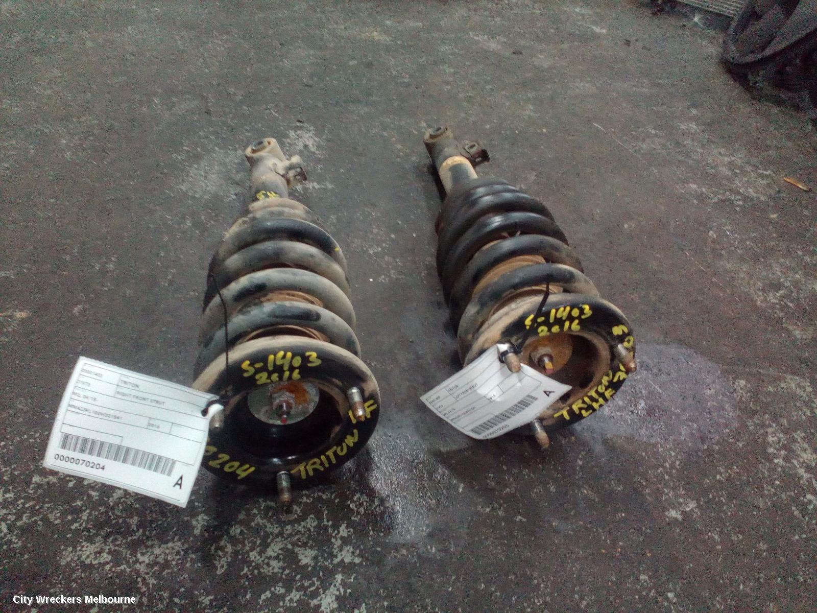 MITSUBISHI TRITON RIGHT FRONT STRUT, MQ-MR, 03/2015 - 10/2023