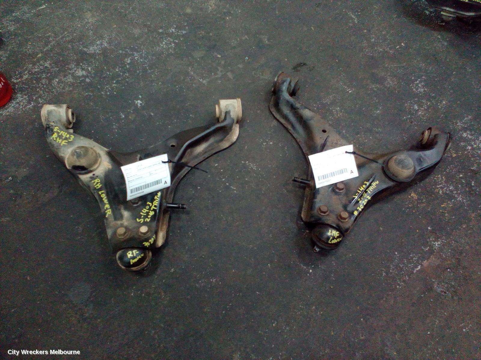 MITSUBISHI TRITON RIGHT FRONT LOWER CONTROL ARM, MQ-MR, 03/2015 - 10/2023