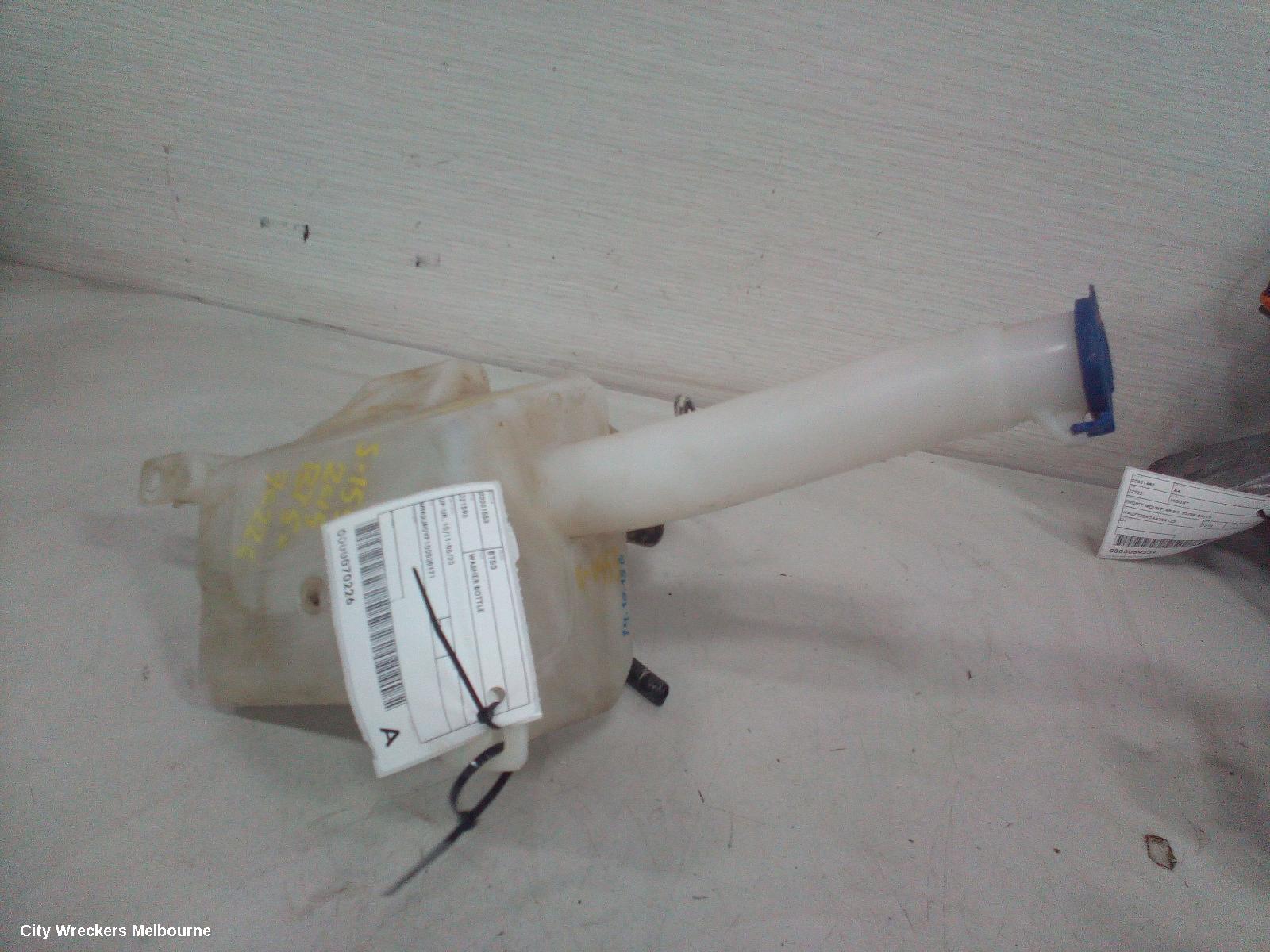 MAZDA BT50 WASHER BOTTLE, UP-UR, 10/2011 - 06/2020