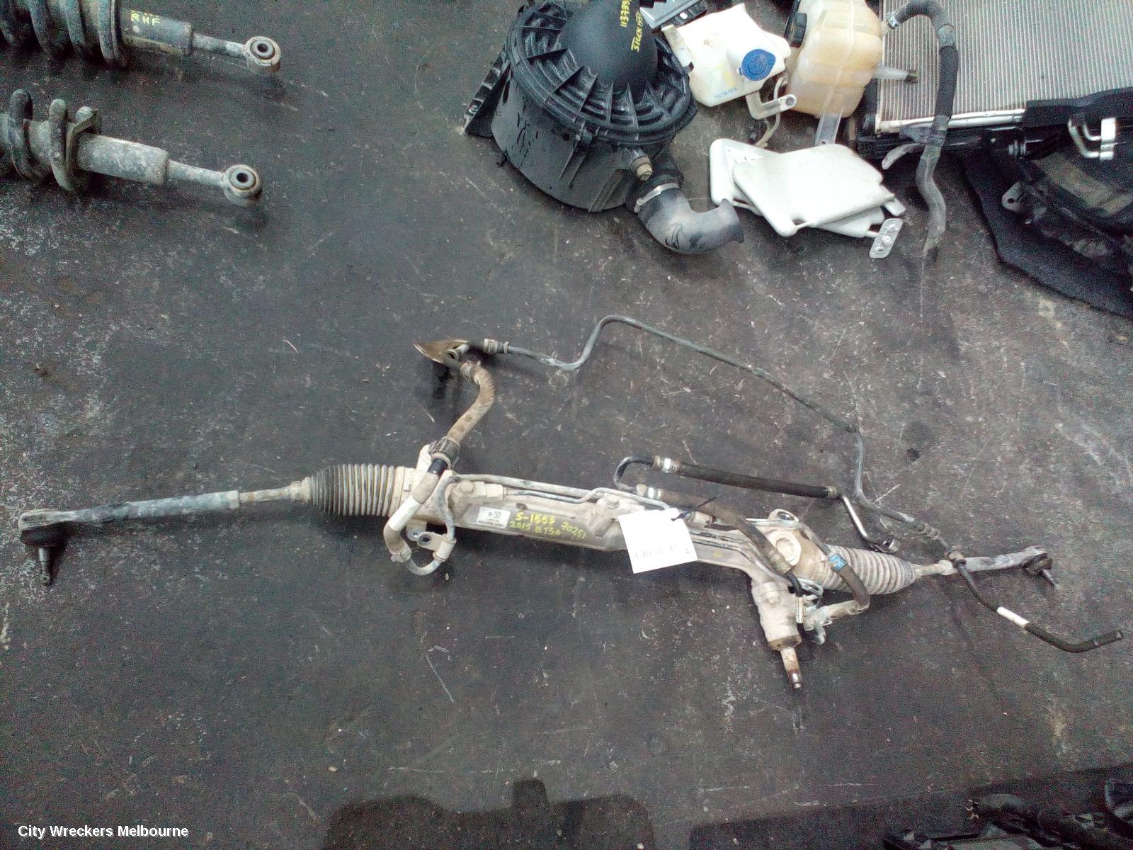 MAZDA BT50 STEERING BOX/RACK, UP, 2WD LOW RIDE, 10/2011 - 08/2015