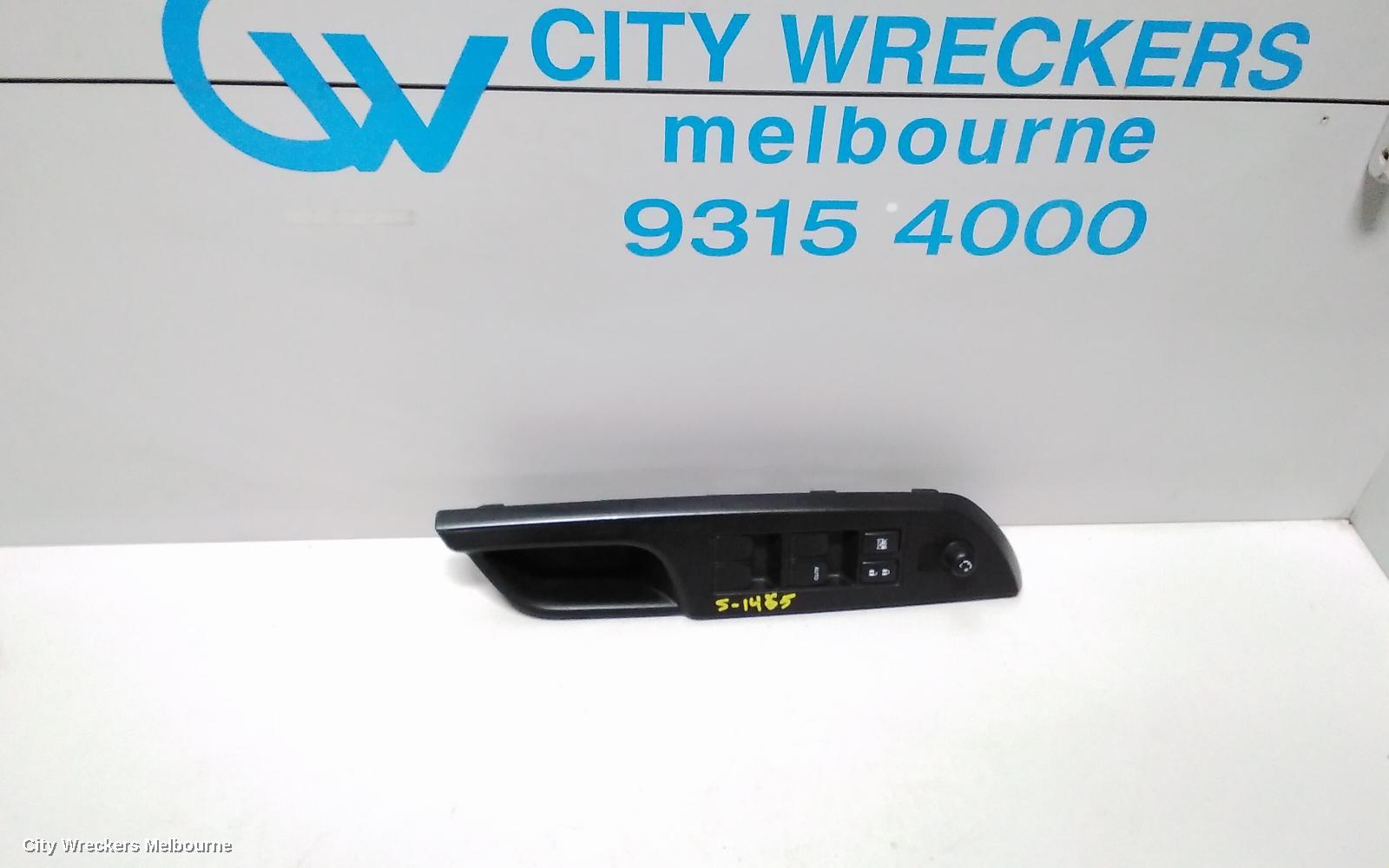 SUZUKI SWIFT PWR DR WIND SWITCH, RH FRONT (MASTER SWITCH), FZ, 18 PIN TYPE, 08/2010 - 03/2017