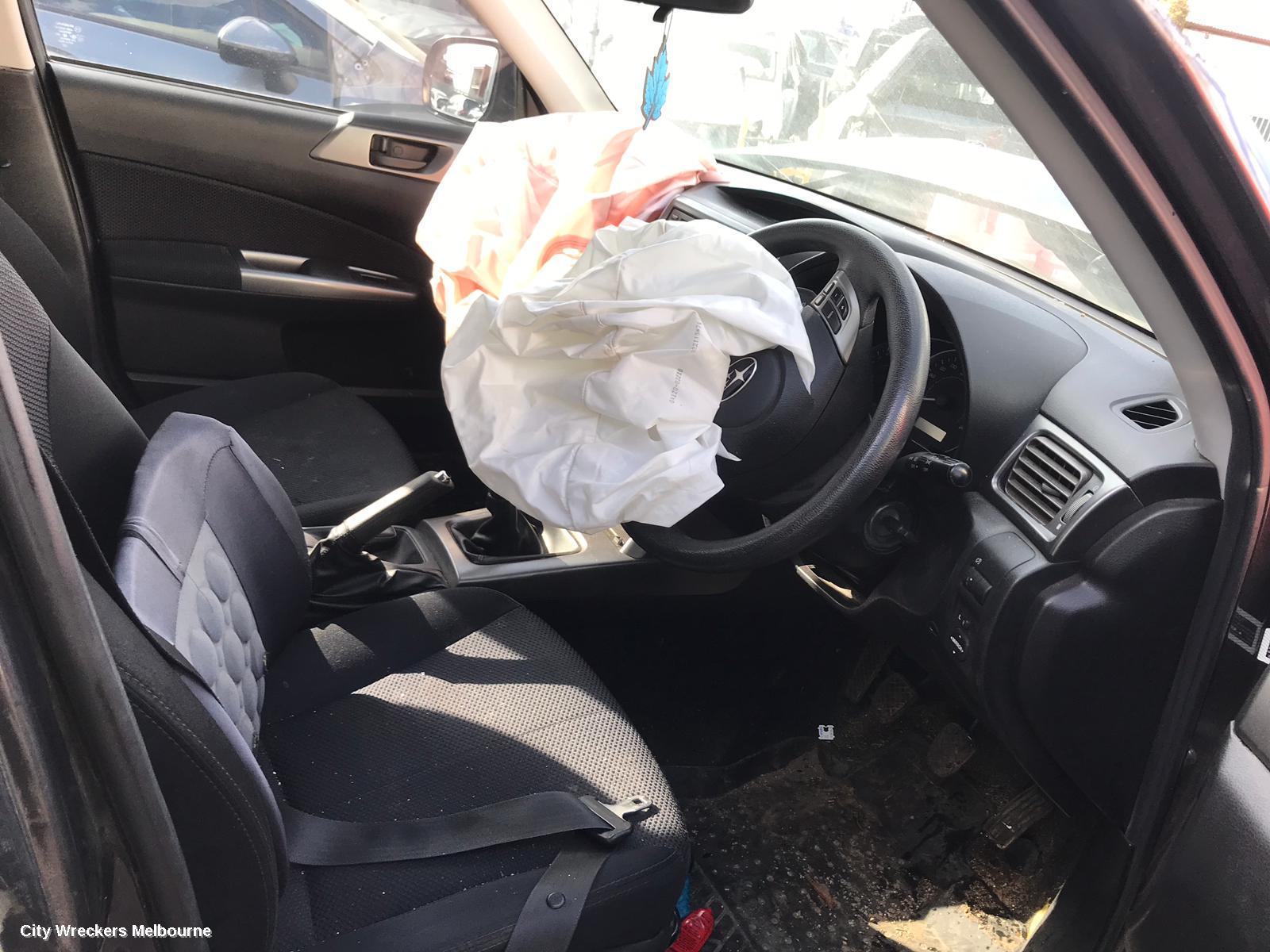 SUBARU FORESTER CONSOLE, 02/2008 - 12/2012