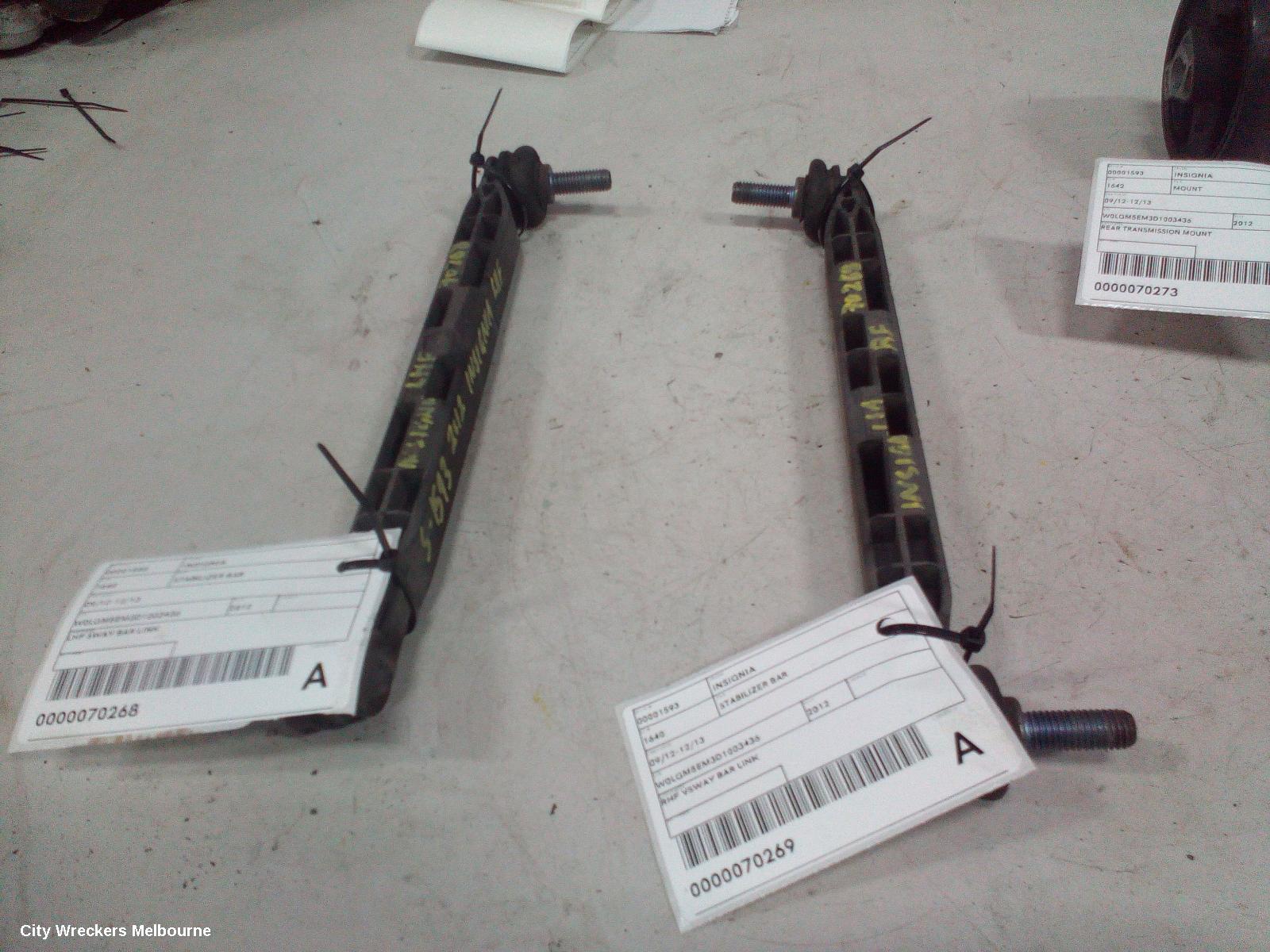 OPEL INSIGNIA STABILISER BAR, 09/2012 - 12/2013