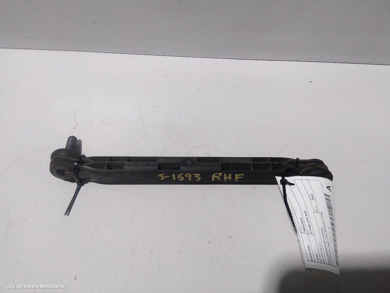 OPEL INSIGNIA STABILISER BAR, 09/2012 - 12/2013