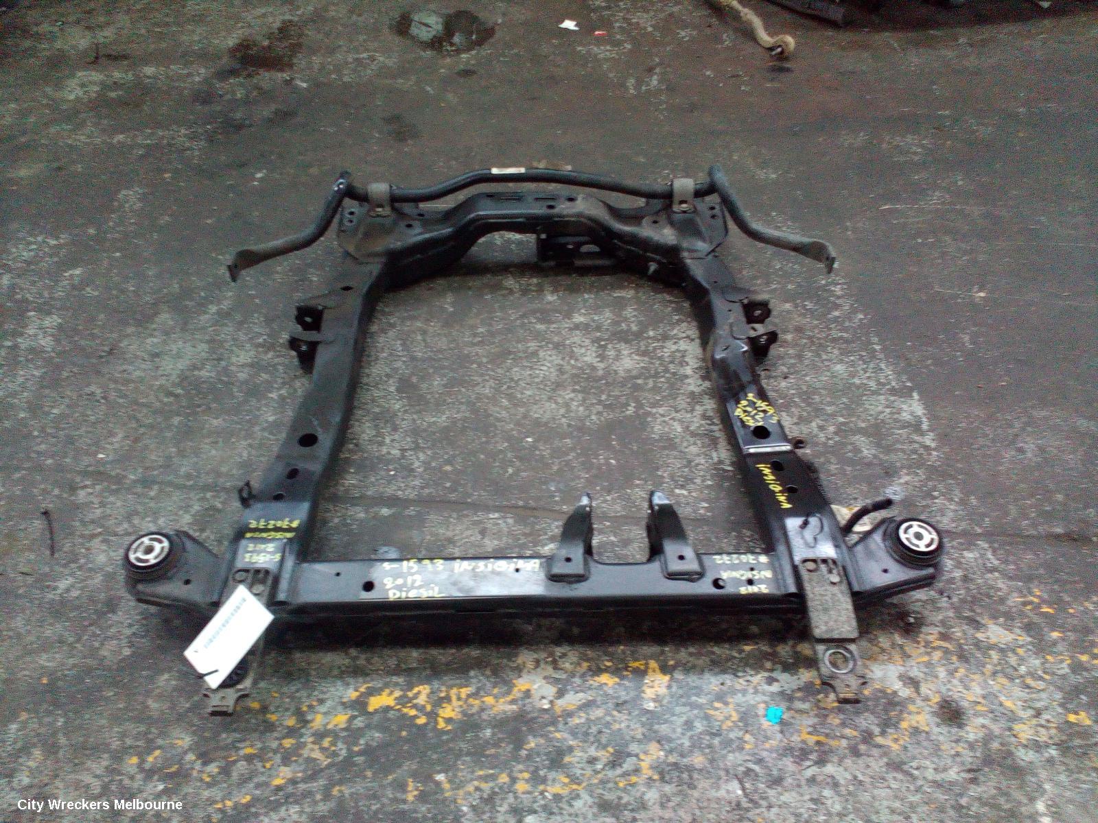 OPEL INSIGNIA FRT XMEMBER/CRADLE, 09/2012 - 12/2013