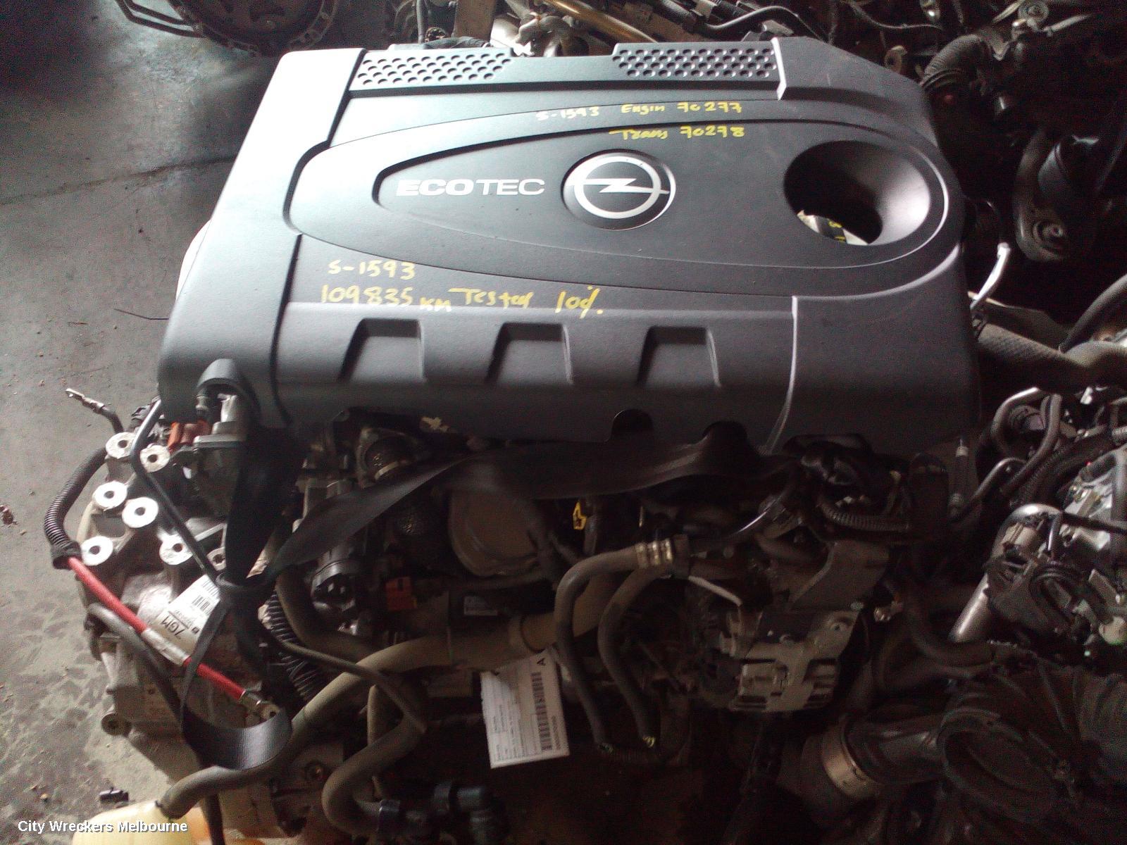 OPEL INSIGNIA STARTER, DIESEL, 2.0, TURBO, IN, 09/2012 - 12/2013