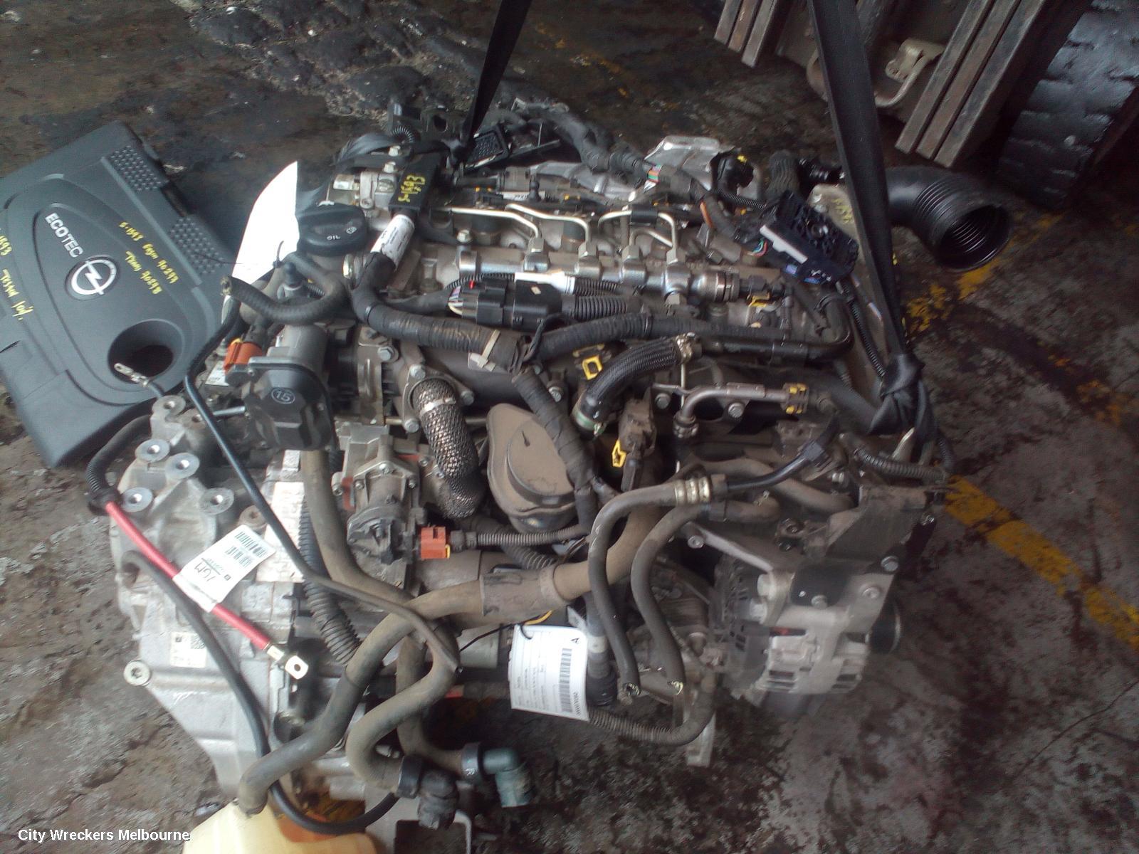 OPEL INSIGNIA STARTER, DIESEL, 2.0, TURBO, IN, 09/2012 - 12/2013