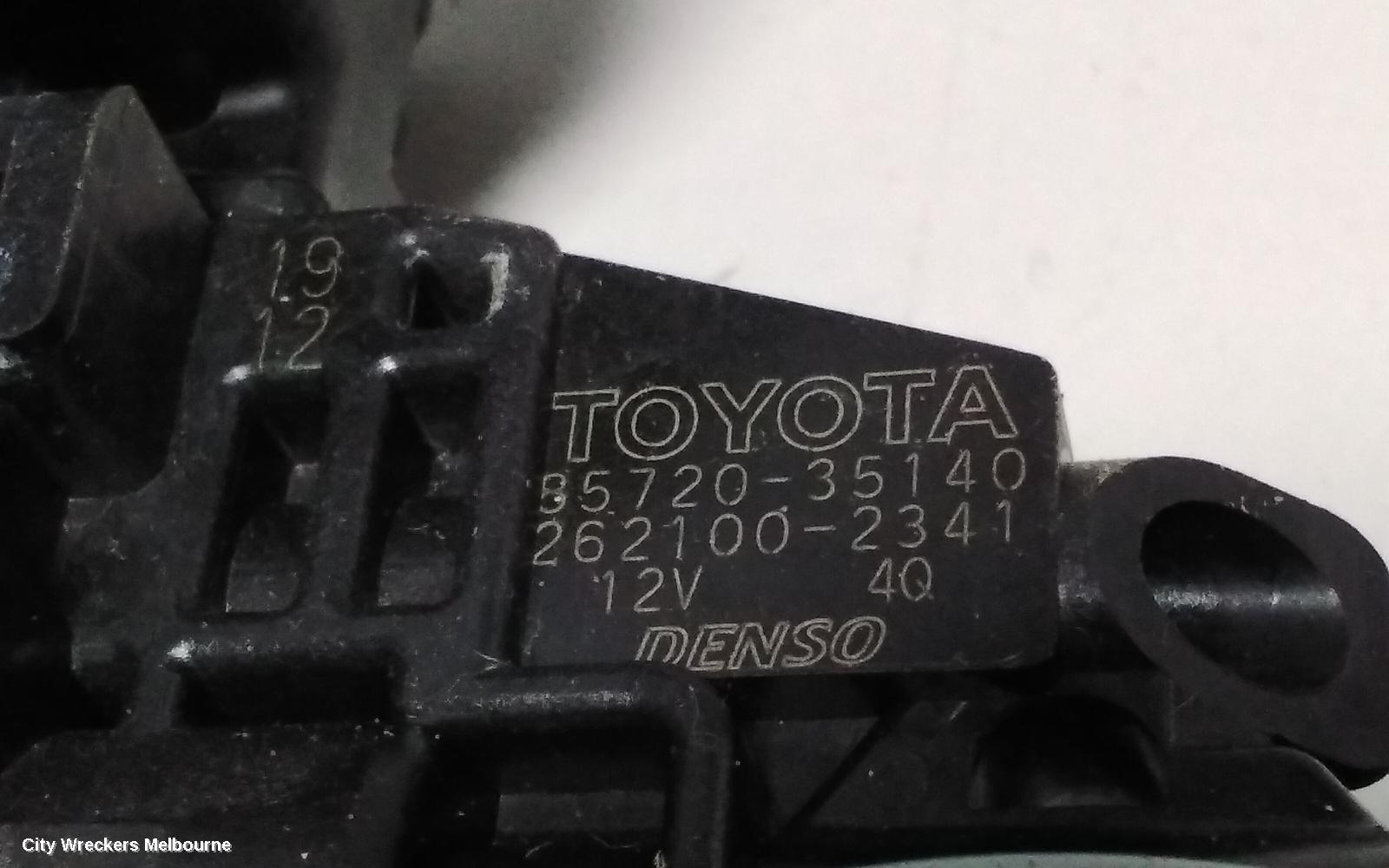 TOYOTA RAV4 LEFT FRONT WINDOW REG/MOTOR, XA40, 12/2012 - 11/2018