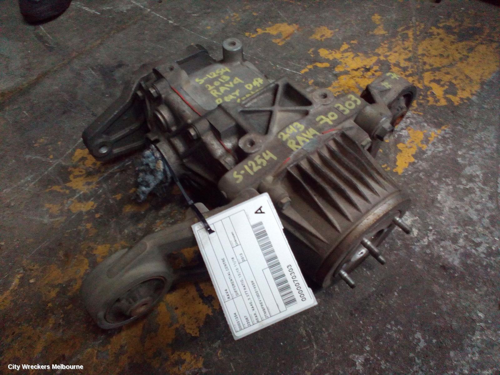 TOYOTA RAV4 DIFFERENTIAL CENTRE, REAR, XA40, 2.277 RATIO, 12/2012 - 11/2018