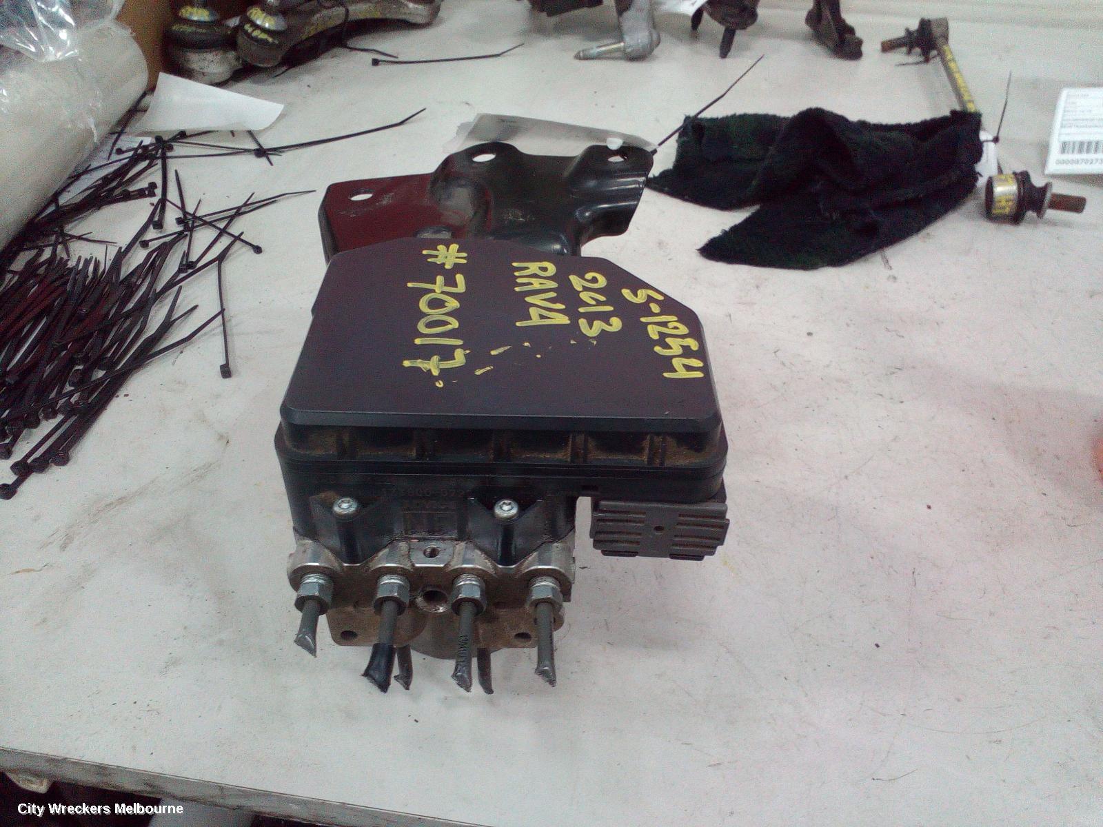 TOYOTA RAV4 ABS PUMP/MODULATOR, ASA44R, 2.5, PETROL, AUTO T/M TYPE, 12/2012 - 11/2018