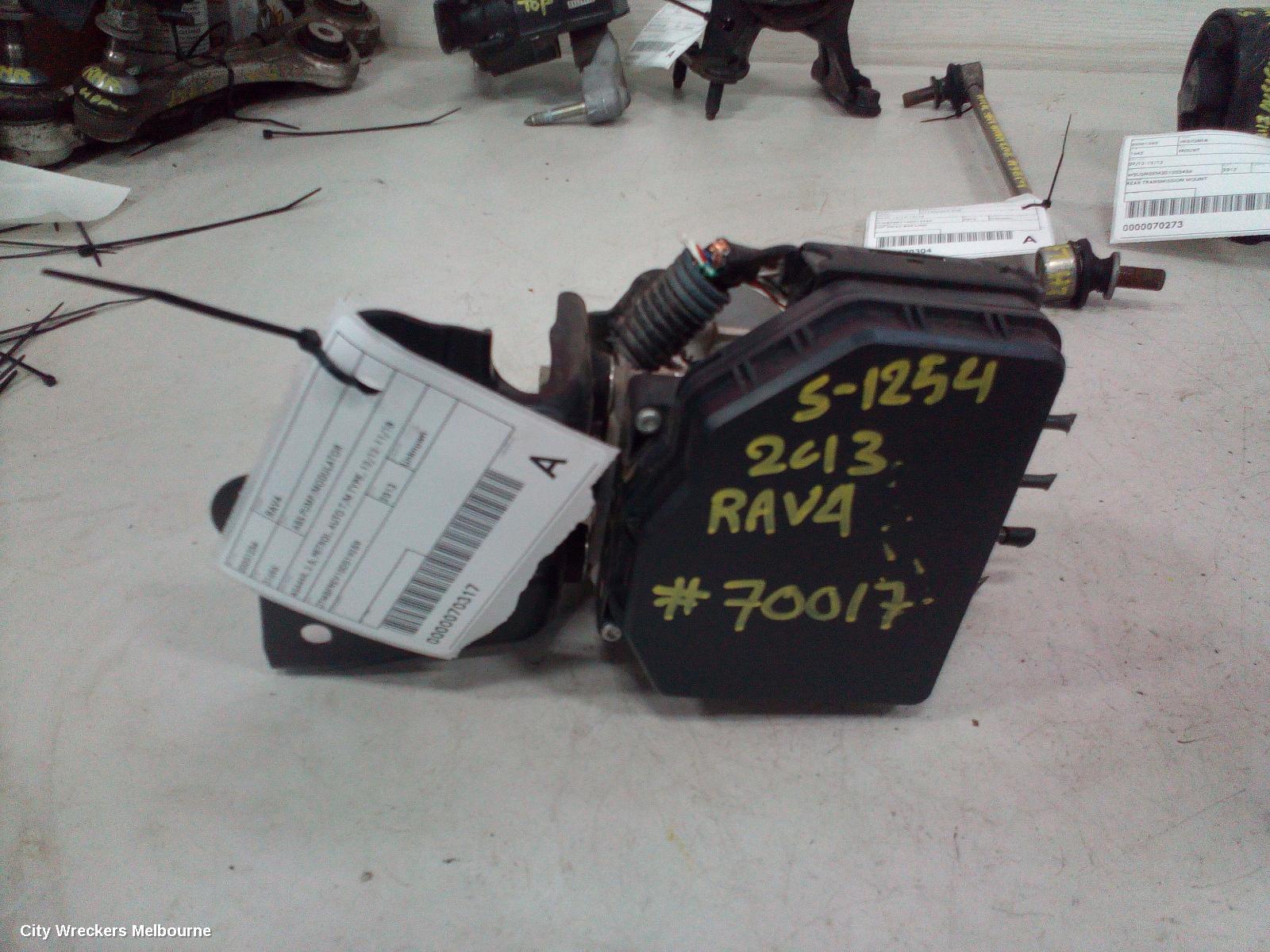 TOYOTA RAV4 ABS PUMP/MODULATOR, ASA44R, 2.5, PETROL, AUTO T/M TYPE, 12/2012 - 11/2018