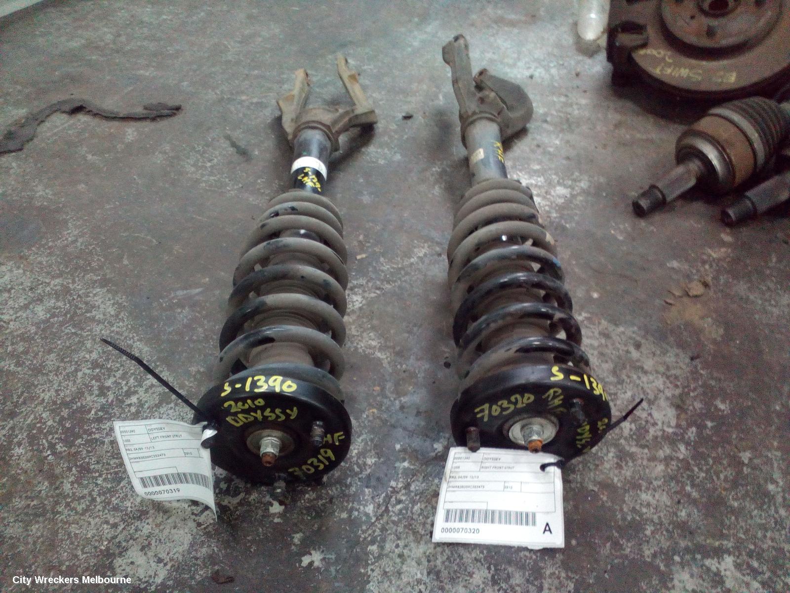 HONDA ODYSSEY RIGHT FRONT STRUT, RB3, 04/2009 - 12/2013