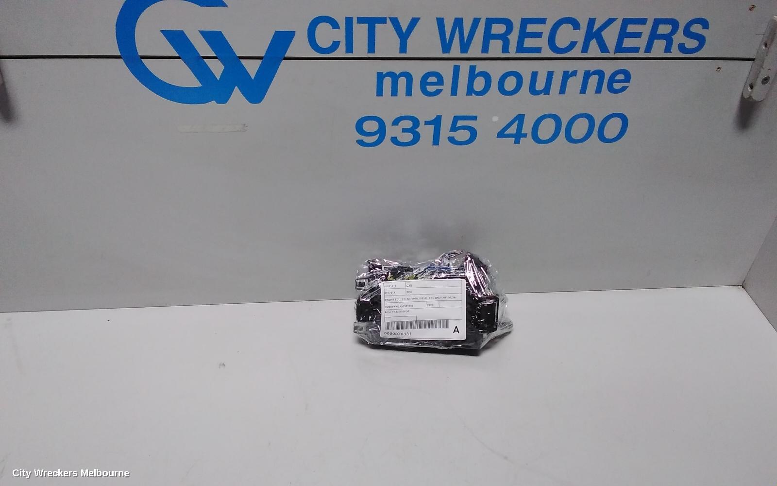 MAZDA CX5 ECU, ENGINE ECU, 2.2, 5H-VPTR, DIESEL, ECU ONLY, KF, 05/2018 ONWARDS