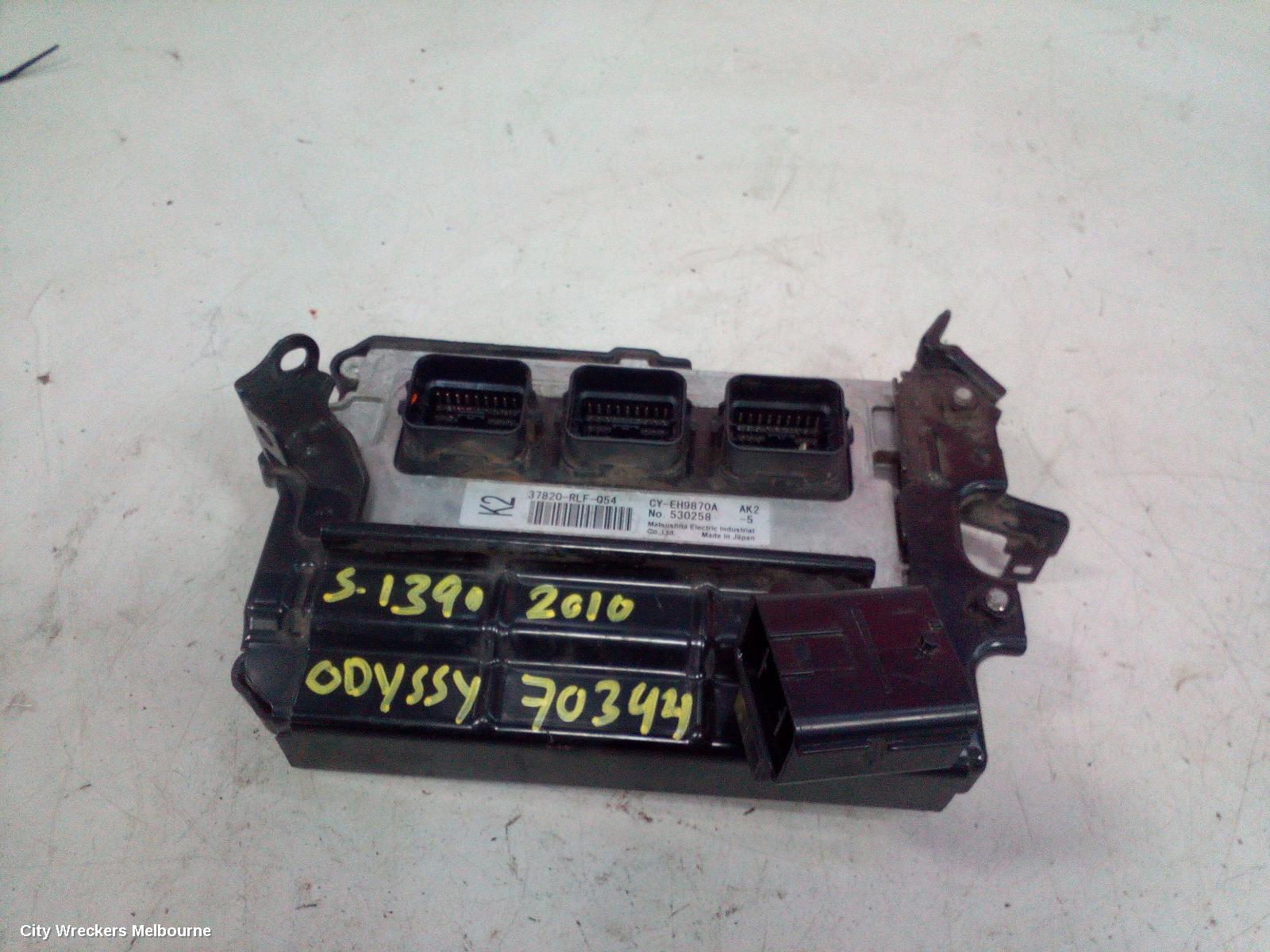 HONDA ODYSSEY ECU, ENGINE ECU, 2.4, PETROL, ECU ONLY, RB, 04/2009 - 12/2013