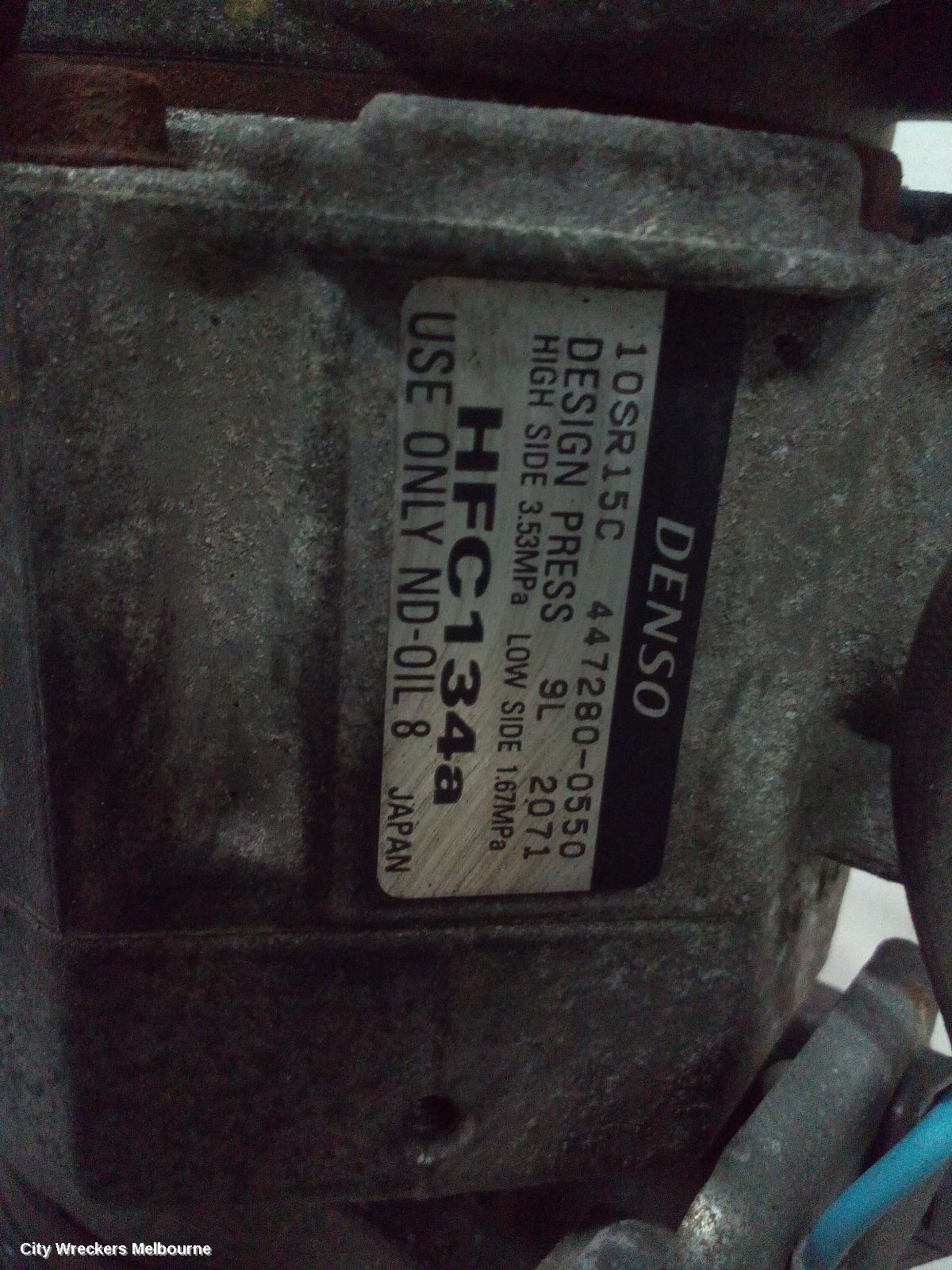 HONDA ODYSSEY A/C COMPRESSOR, RB, 2.4, K24Z, 04/2009 - 12/2013