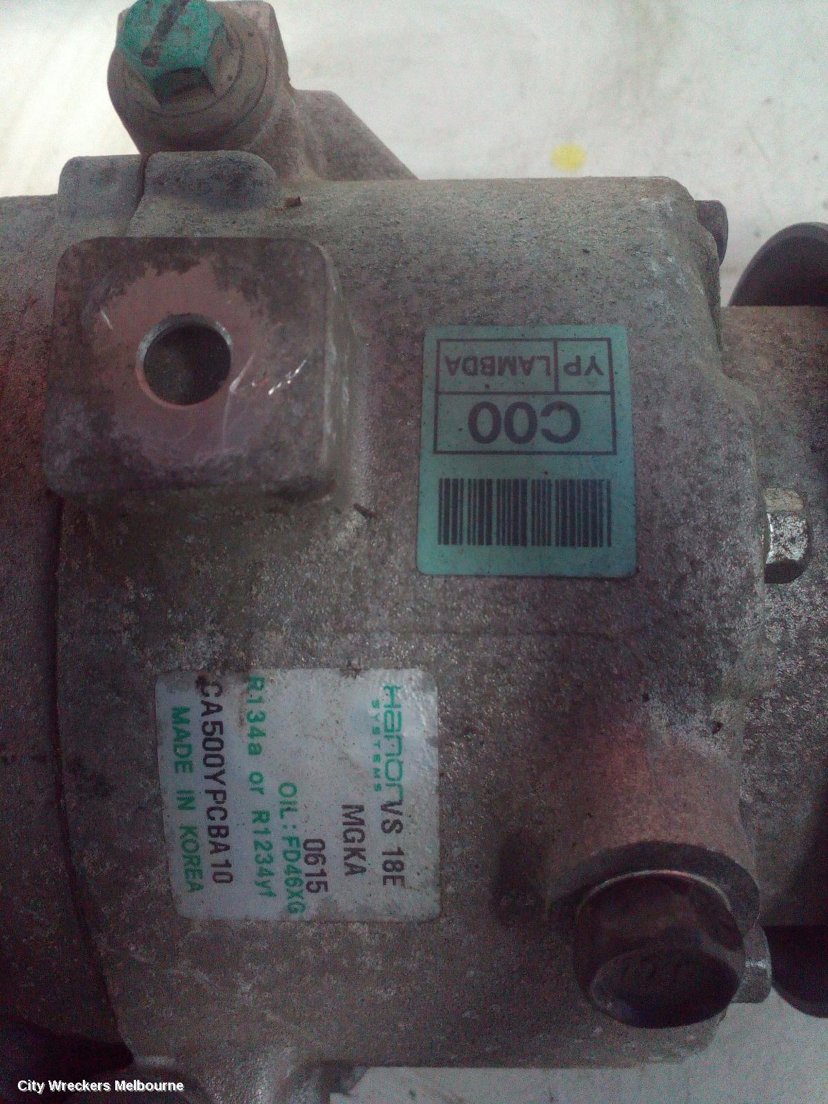 KIA CARNIVAL/GRAND CARNIVAL A/C COMPRESSOR, YP, 3.3, PETROL, G6DH/G6DM, 02/2015 ONWARDS