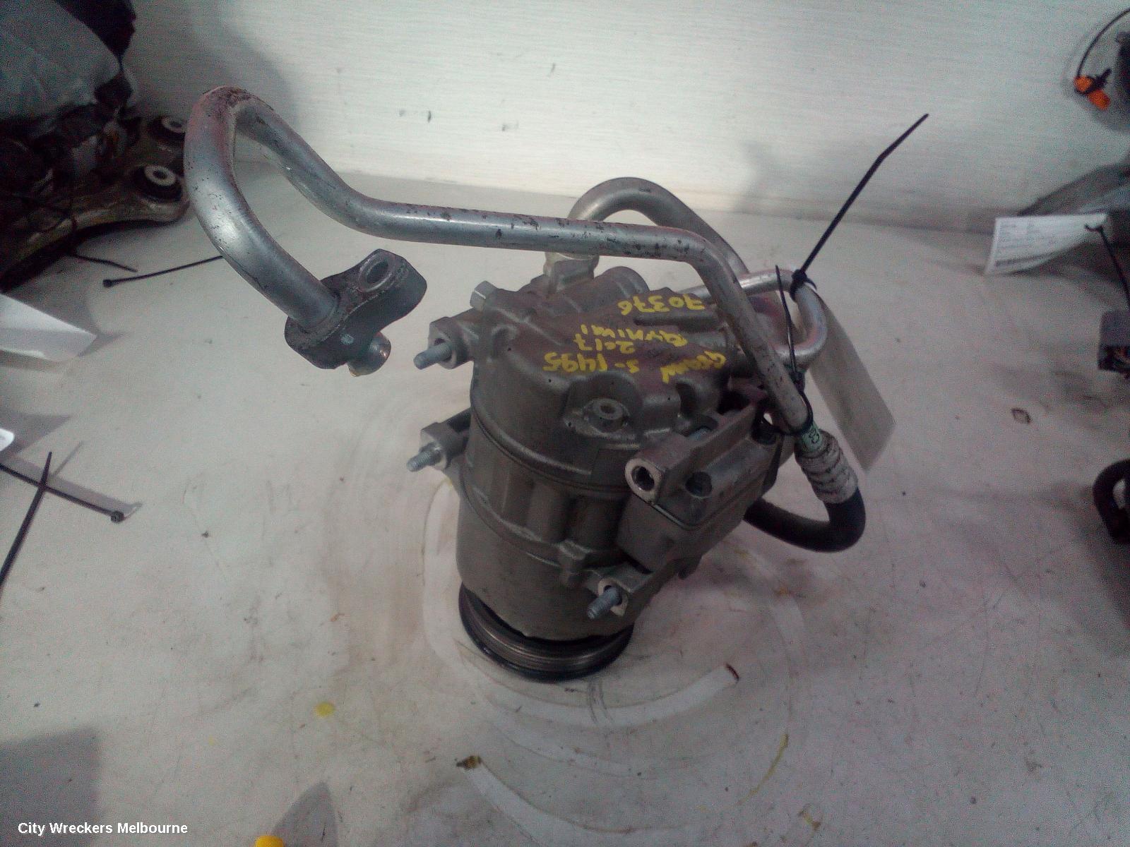 KIA CARNIVAL/GRAND CARNIVAL A/C COMPRESSOR, YP, 3.3, PETROL, G6DH/G6DM, 02/2015 ONWARDS