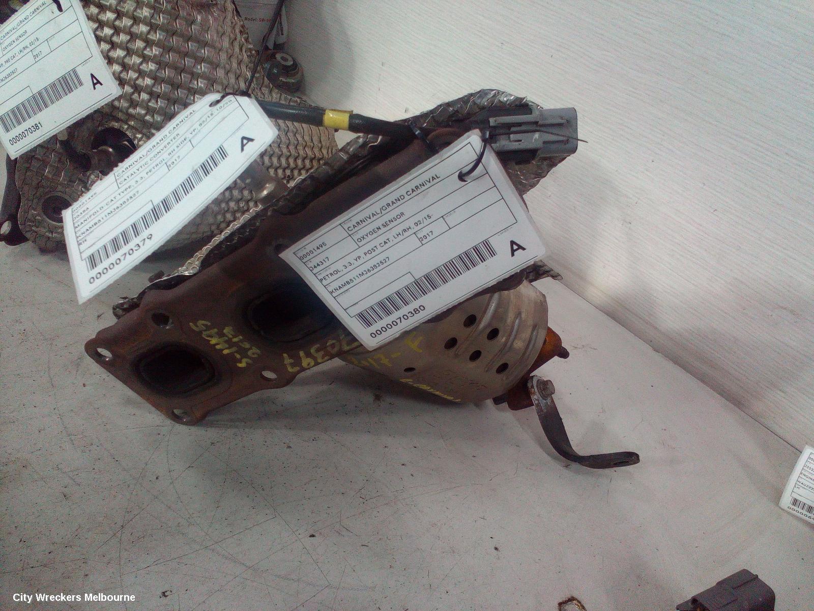 KIA CARNIVAL/GRAND CARNIVAL OXYGEN SENSOR, PETROL, 3.3, YP, POST CAT, LH/RH, 02/2015 - 10/2020