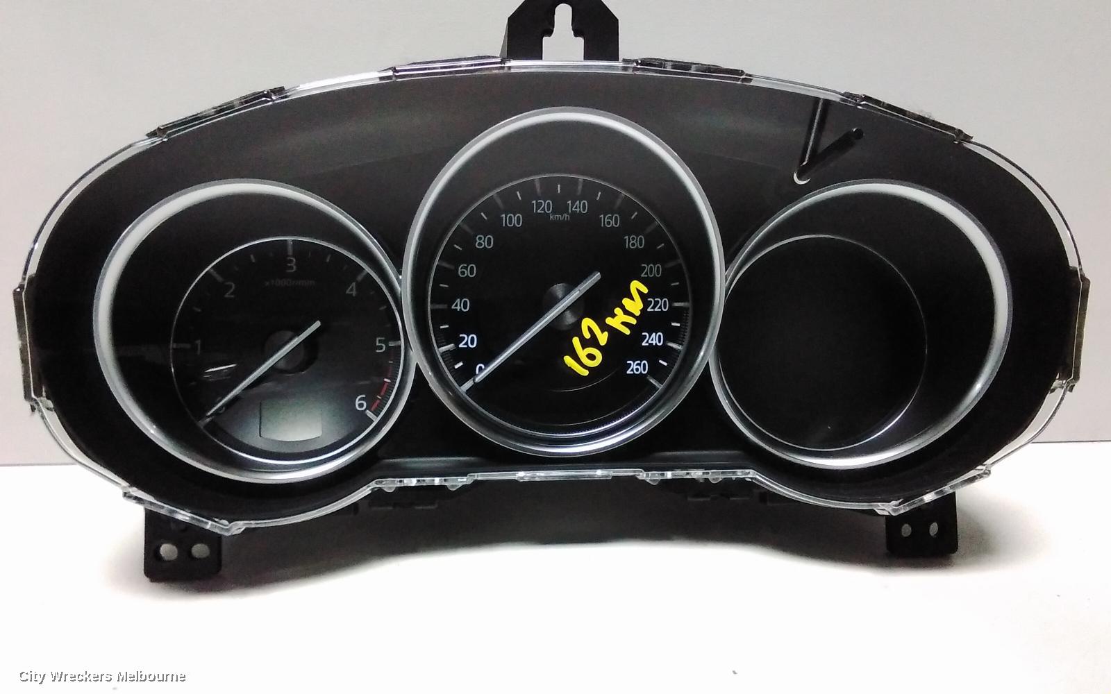 MAZDA CX5 INSTRUMENT CLUSTER, AUTO T/M, DIESEL, TURBO TYPE, KF, 02/2017 ONWARDS