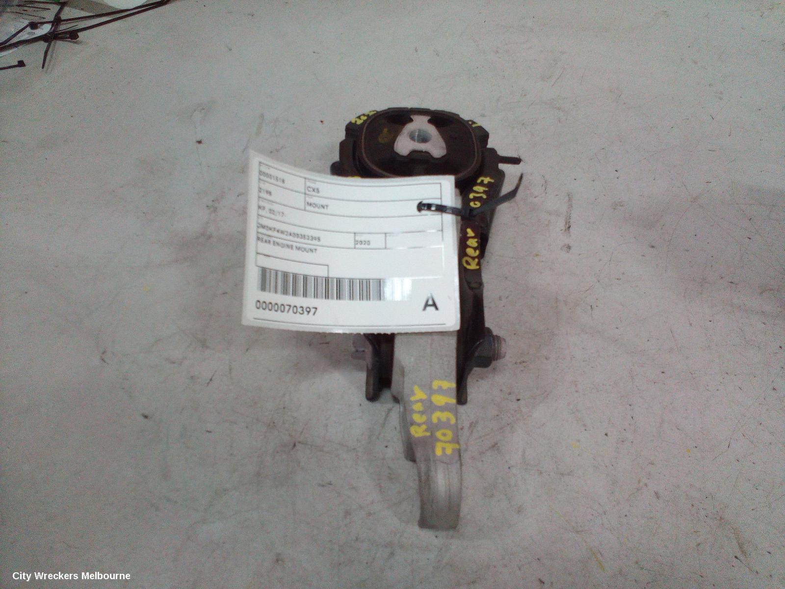 MAZDA CX5 MOUNT, KF, ENGINE LOWER MOUNT (REAR), PETROL, 2.5, 02/2017 ONWARDS