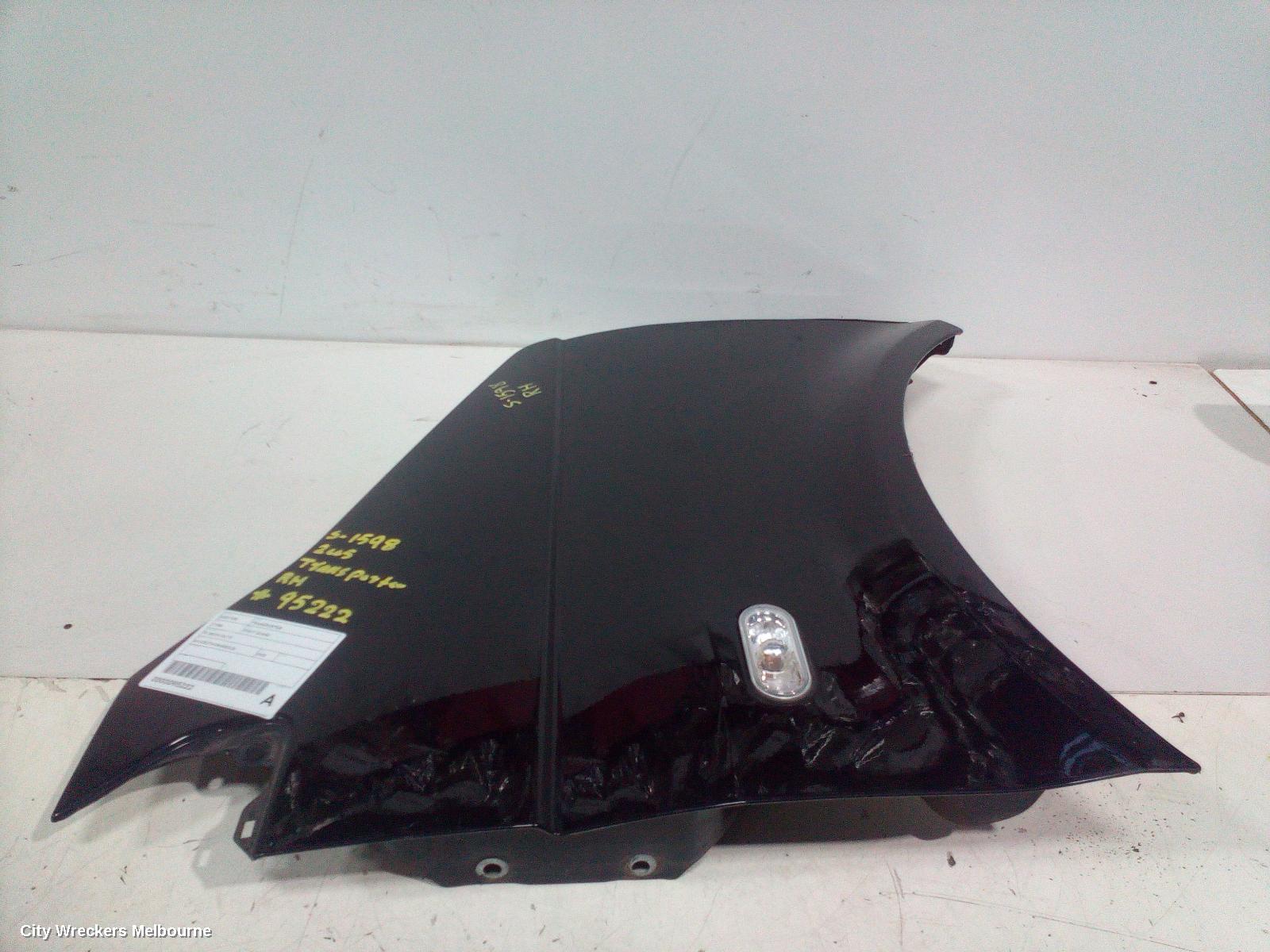 VOLKSWAGEN TRANSPORTER RIGHT GUARD, T5, 08/2004 - 06/2015