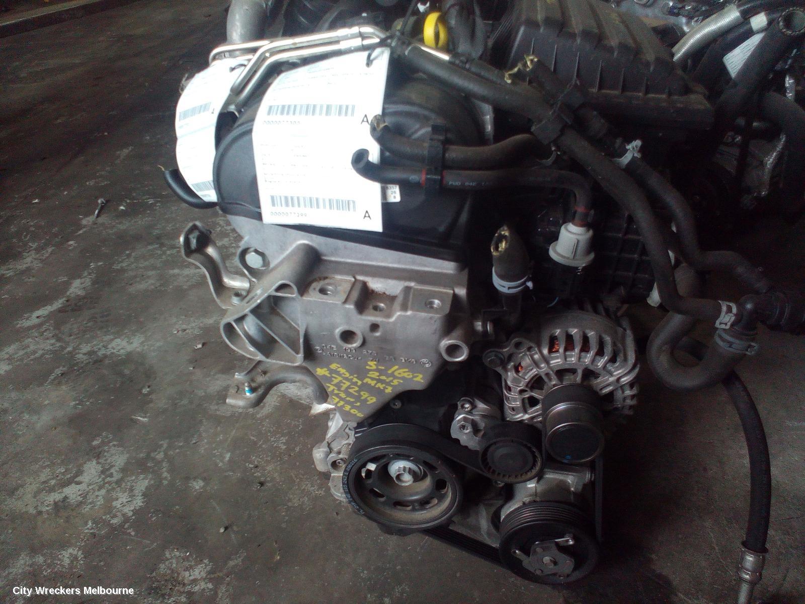 VOLKSWAGEN GOLF ENGINE, PETROL, 1.4, TURBO, GEN 7, CZCA CODE, 07/2015 - 08/2020