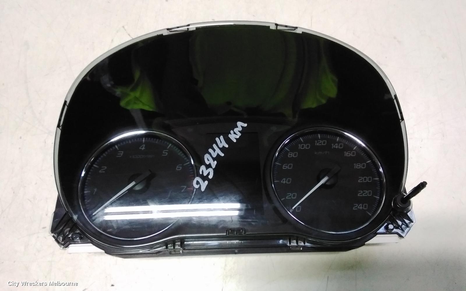 MITSUBISHI OUTLANDER INSTRUMENT CLUSTER, PETROL, AUTO T/M, ZL, 04/2018 ONWARDS