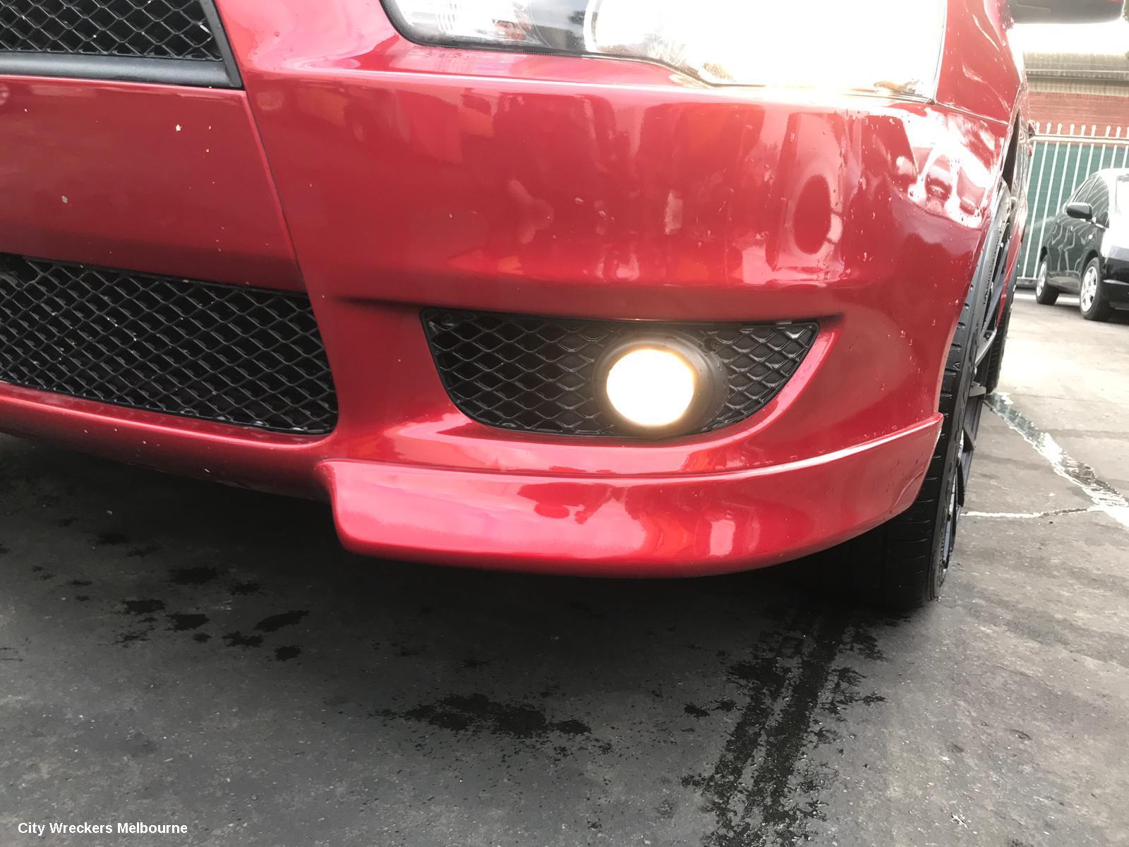 MITSUBISHI LANCER LEFT TAILLIGHT, CJ, SEDAN, RED INSERT TYPE, 07/2007 - 07/2009