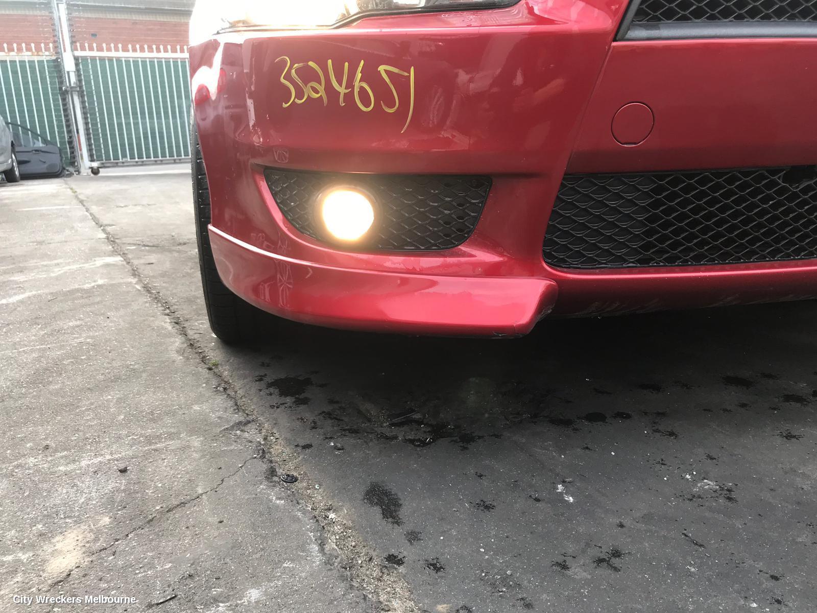 MITSUBISHI LANCER LEFT TAILLIGHT, CJ, SEDAN, RED INSERT TYPE, 07/2007 - 07/2009