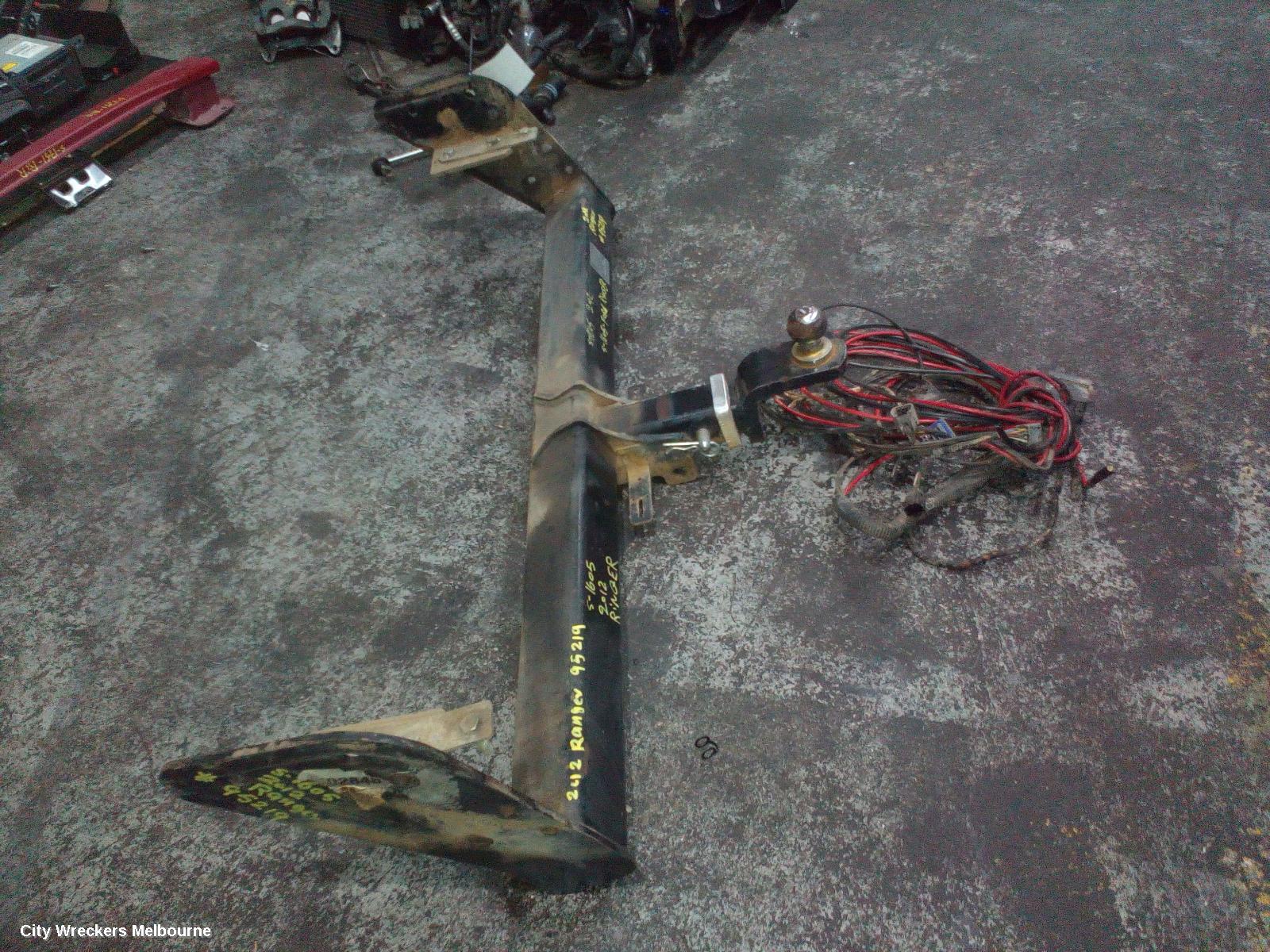 FORD RANGER TOWBAR, PX, UTE BACK TYPE, 2WD HI-RIDE/4WD, NON XLT/WILDTRAK, 06/2011 - 06/2015