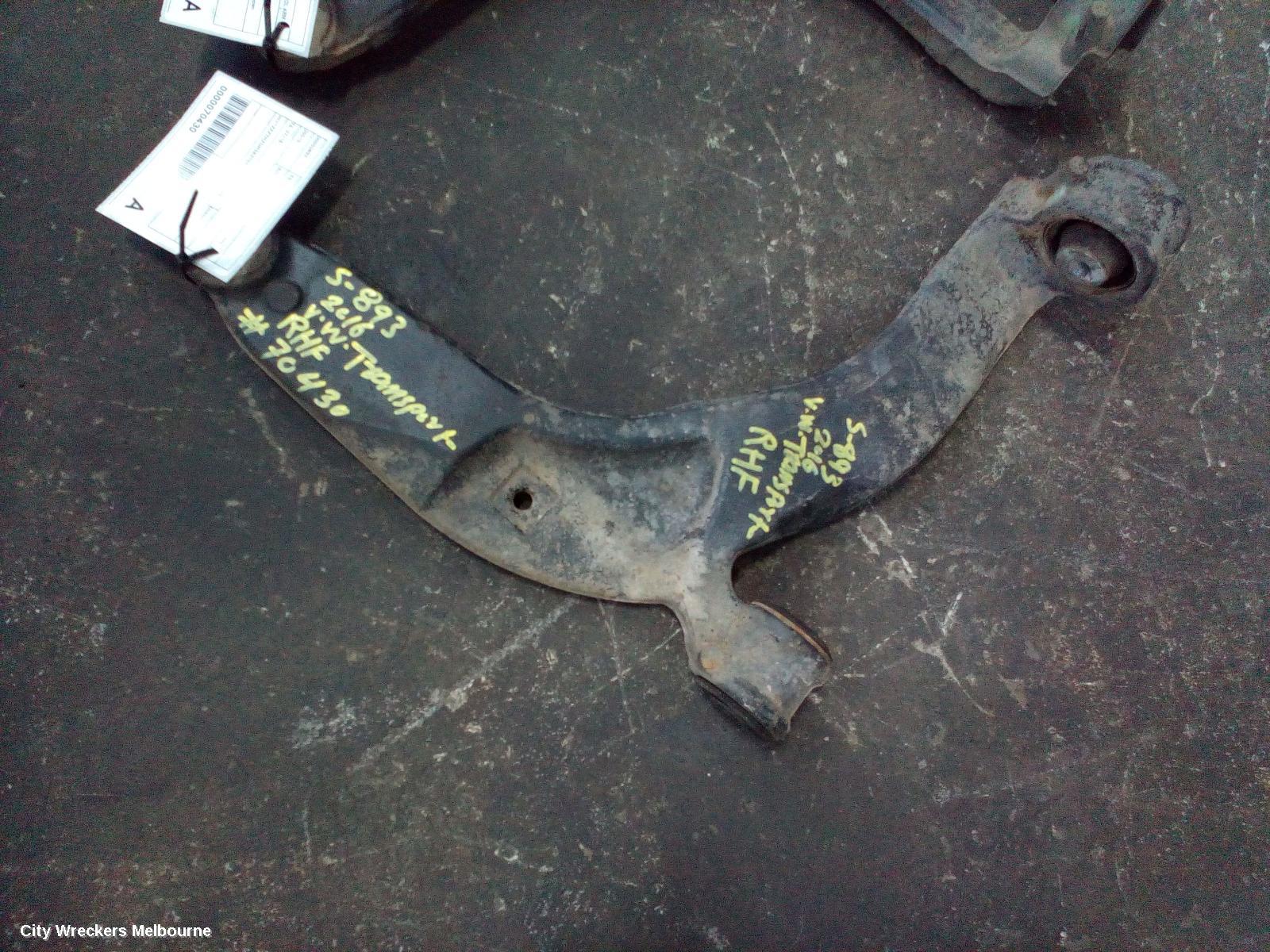 VOLKSWAGEN TRANSPORTER RIGHT FRONT LOWER CONTROL ARM, T6, 07/2015 - 08/2024