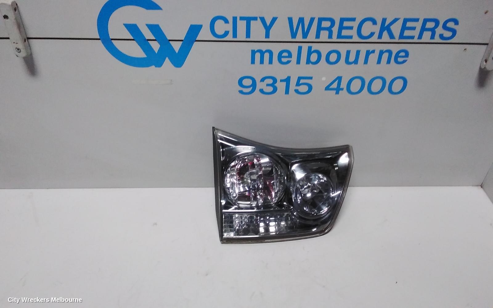 LEXUS RX SERIES REAR GARNISH, RX350, TAILGATE LAMP (LH SIDE), GSU3#, 03/2006 - 11/2008