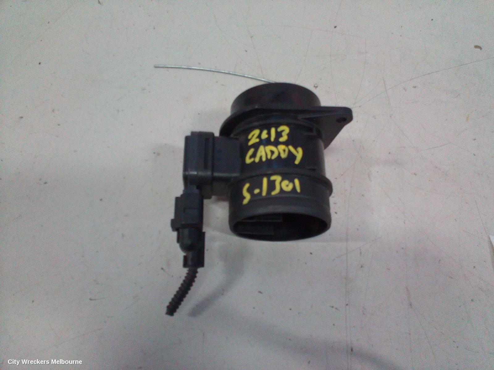VOLKSWAGEN CADDY AIR FLOW METER, 1.6, DIESEL, 2K, 08/2010 - 06/2015