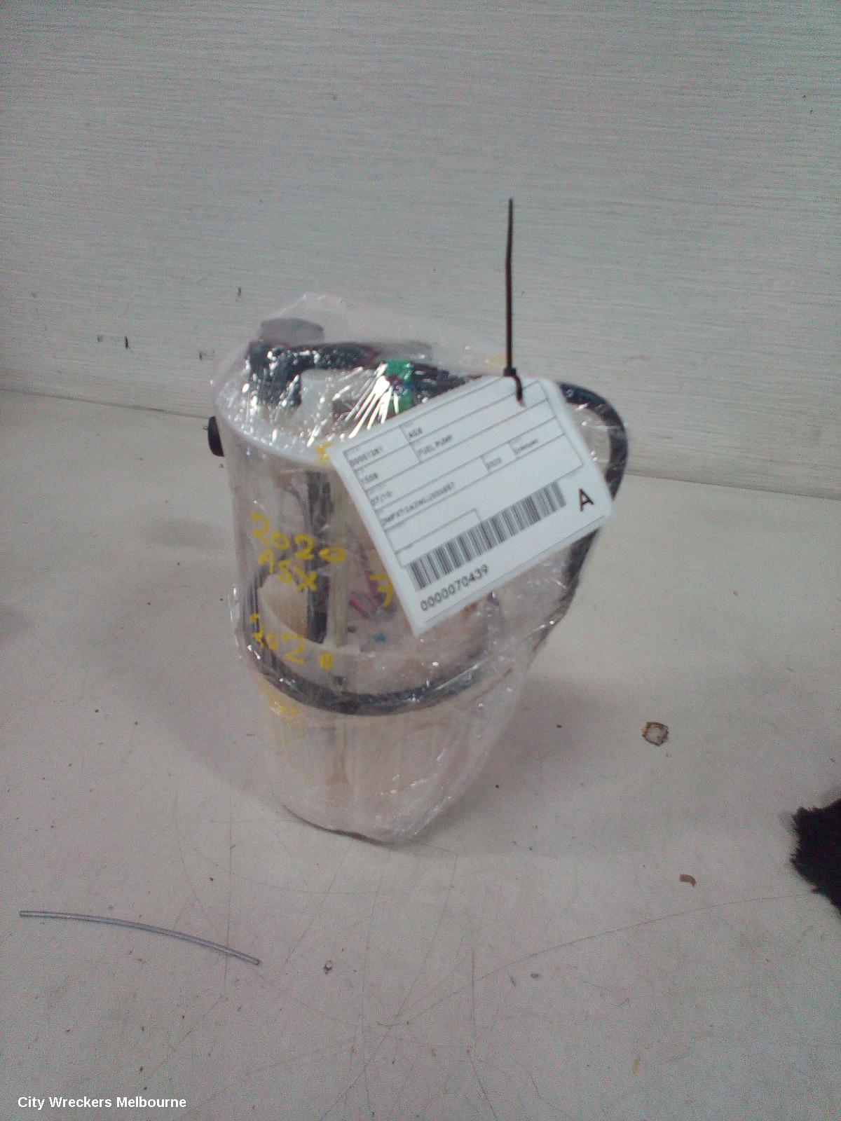 MITSUBISHI ASX FUEL PUMP, PETROL, 2.0, FWD, XA-XE, 07/2010 ONWARDS