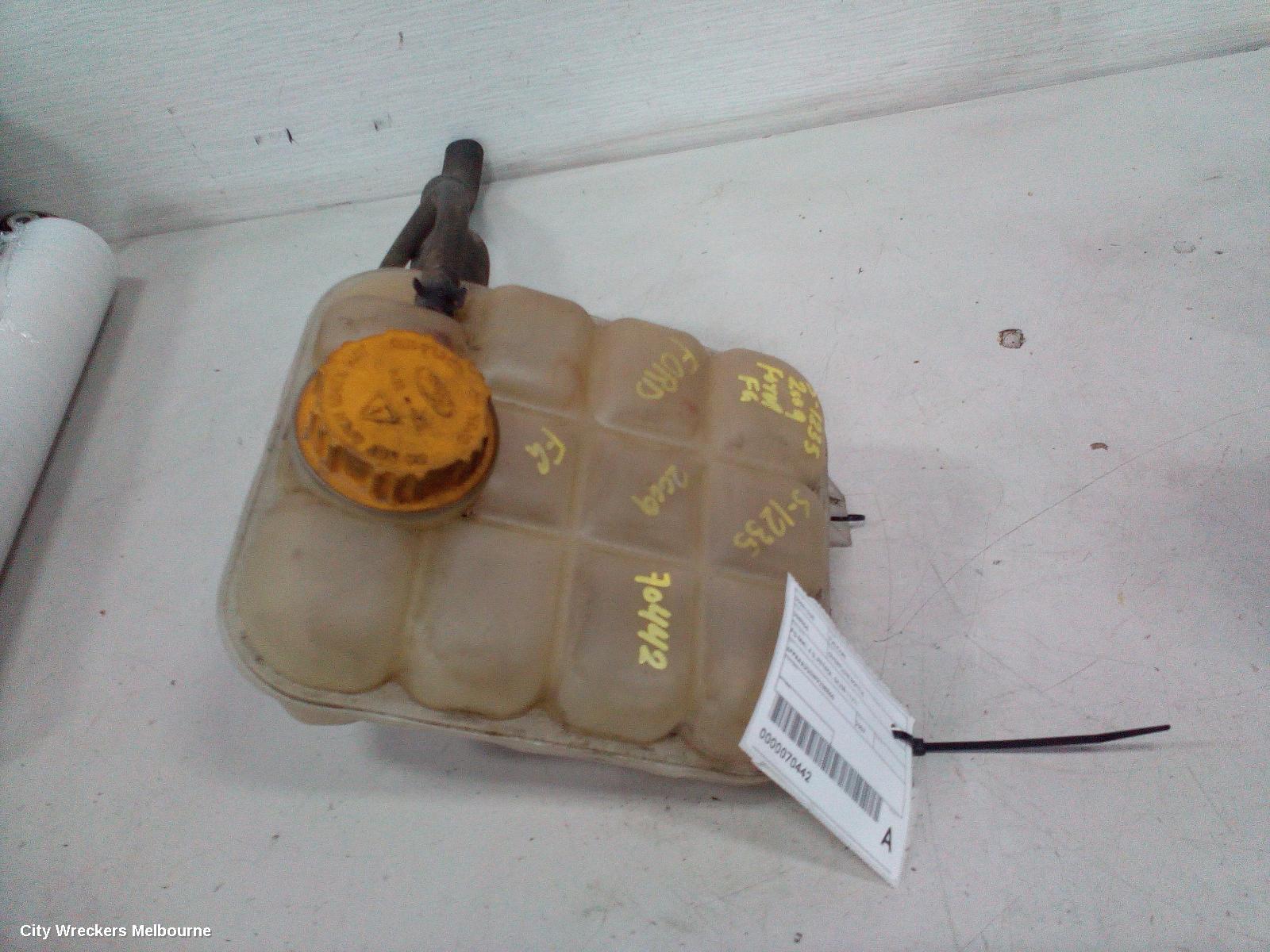 FORD FALCON OVERFLOW BOTTLE, FG MKI, 4.0, PETROL, 04/2008 - 11/2011