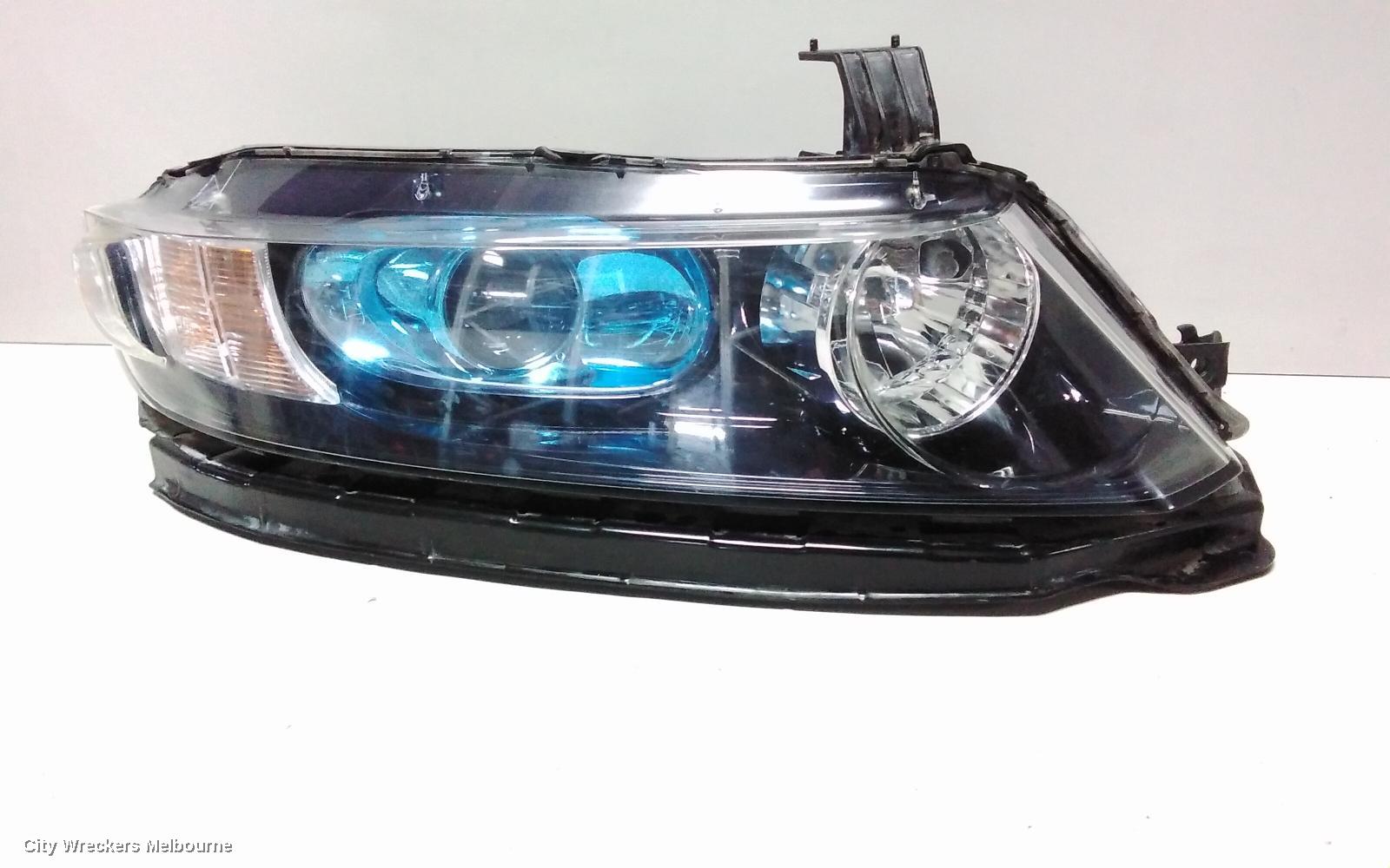 HONDA ODYSSEY RIGHT HEADLAMP, RB, HID, ELECT ADJ, KOITO LENS# 100-22497, BLUE MIDDLE EYE TYPE, 07/2004 - 03/2009